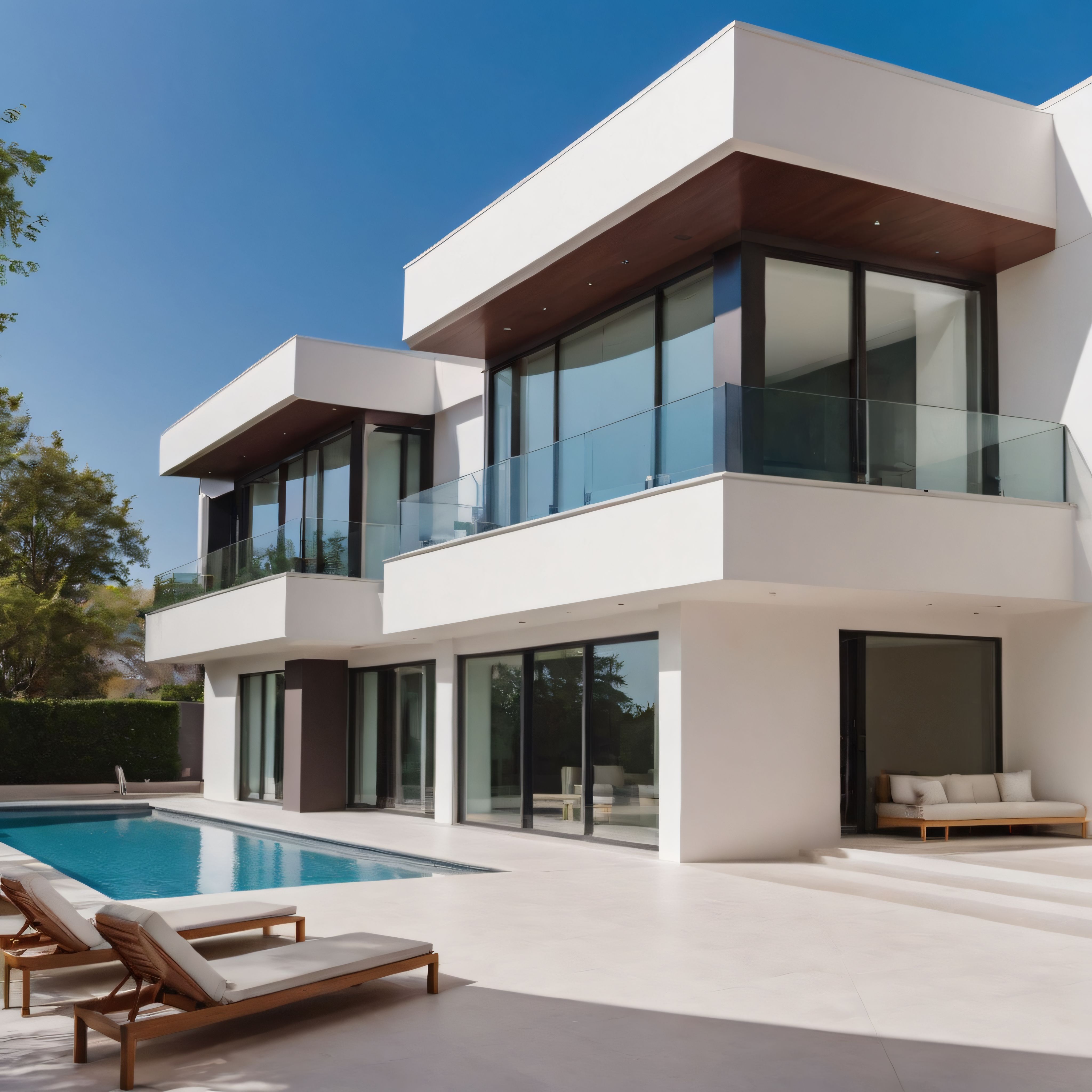 Cam Cepheli Modern Villa, Özel Havuzlu Lüks Konut ve Çağdaş Mimari Örnekleri