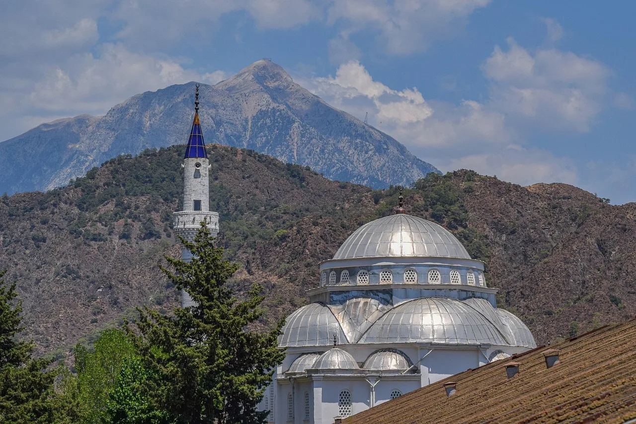 Camii mimarisi kubbeli yapı - seyahat fotoğrafı