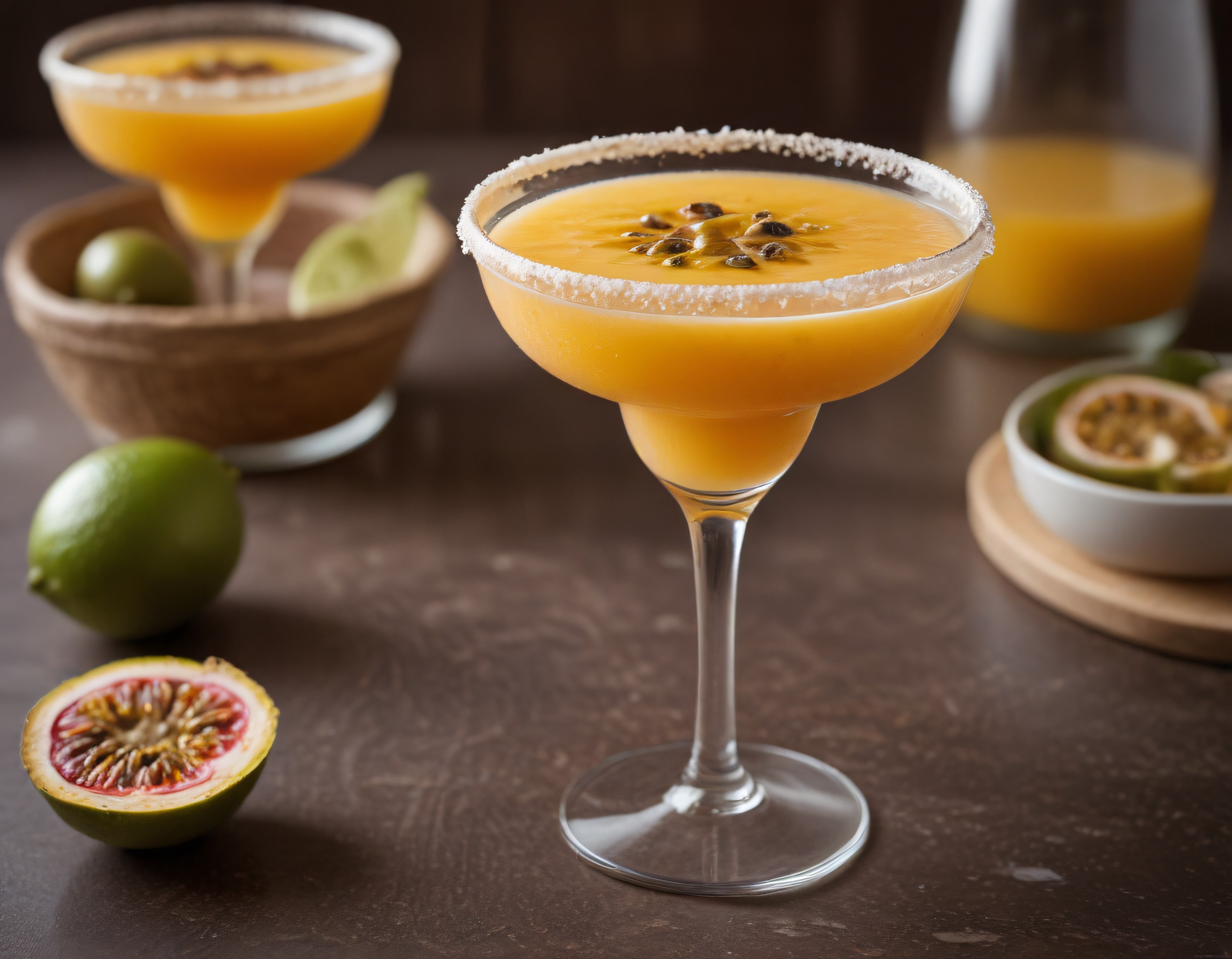 Çarkıfelek Soslu Tropikal Margarita ve Ev Yapımı Yaz Kokteyli
