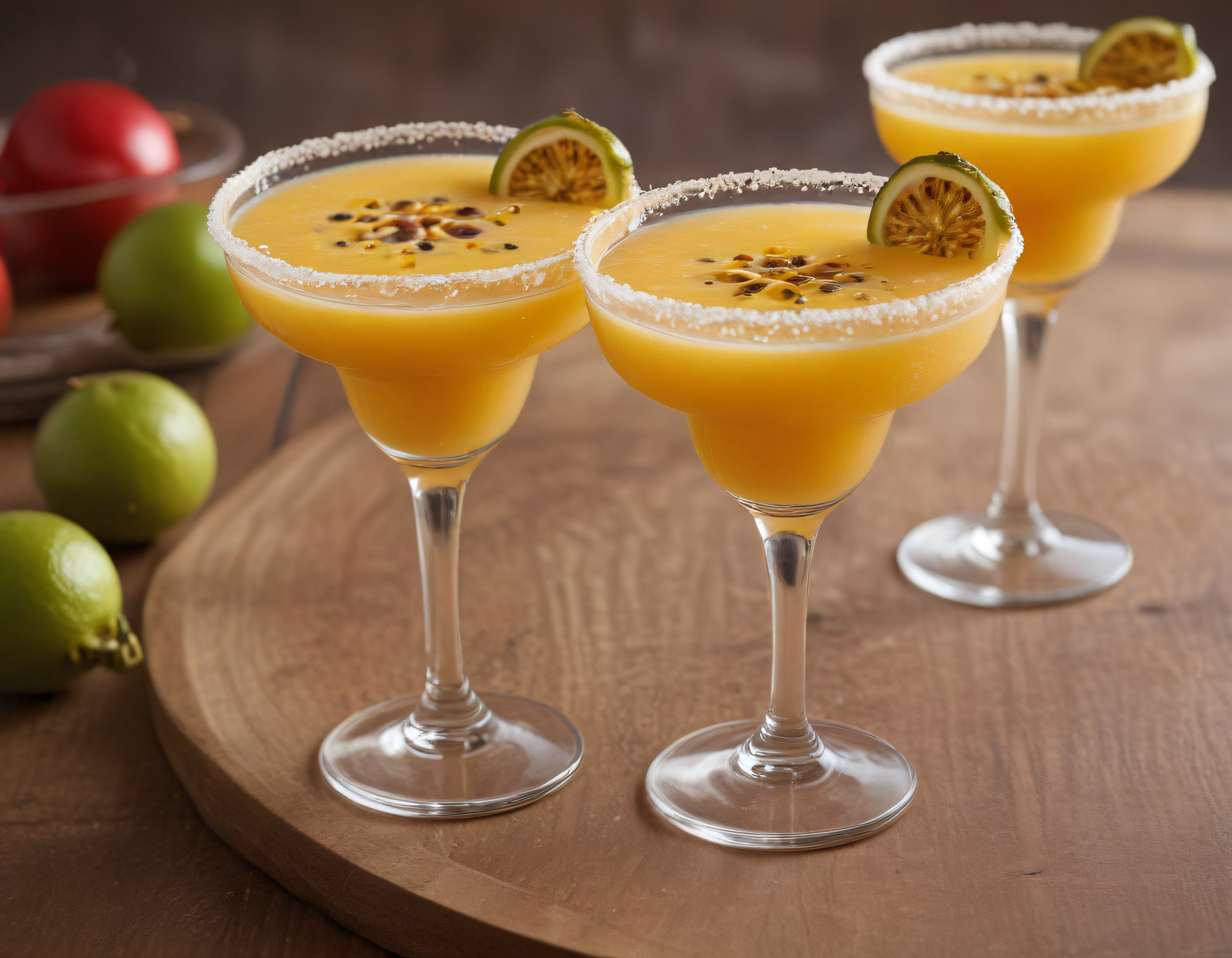 Çarkıfelekli ve Limonlu Tropikal Margarita Kokteyl Tarifi ve Sunumu
