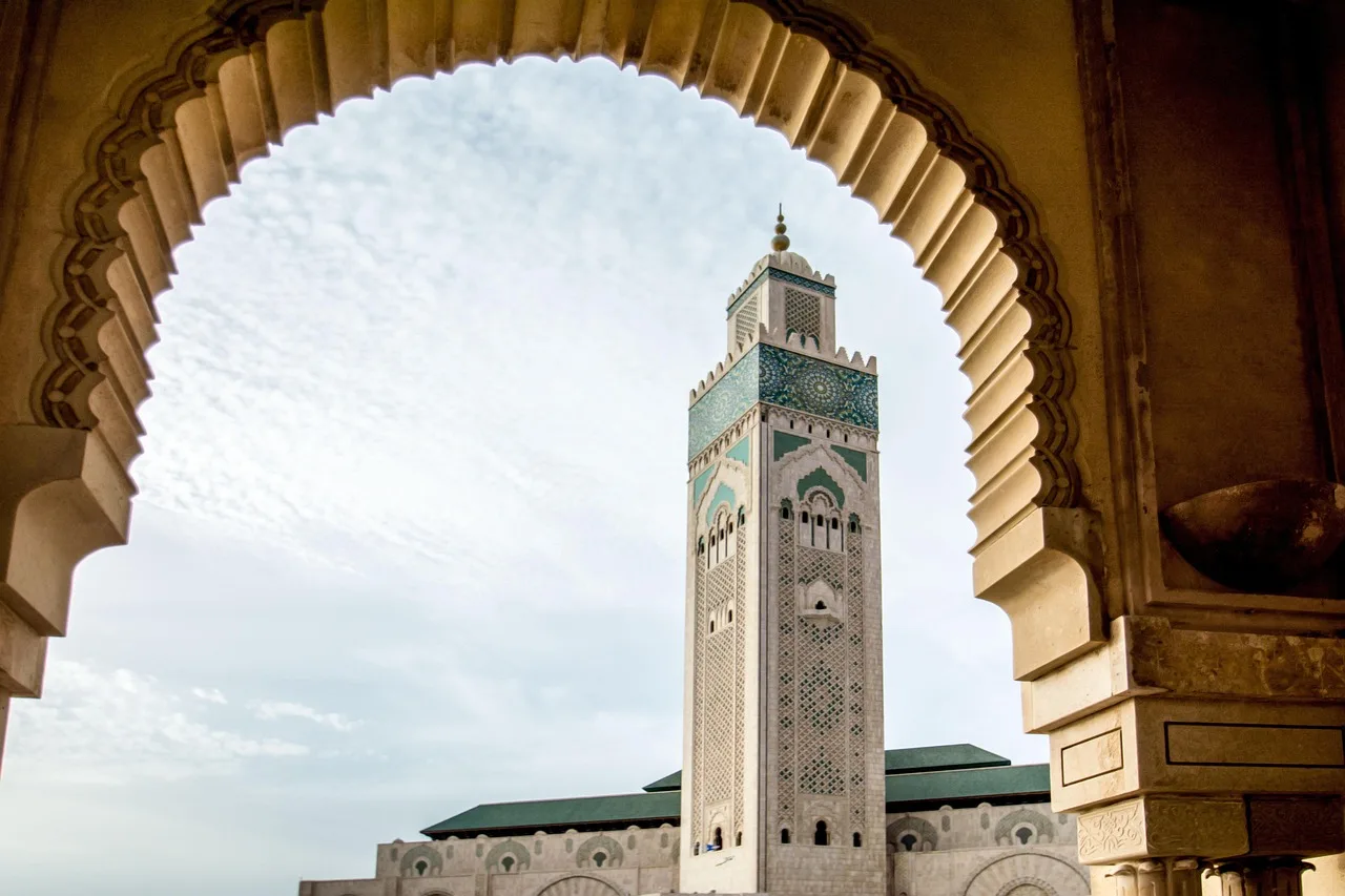 Casablanca camii fotoğrafı - Morokko turu