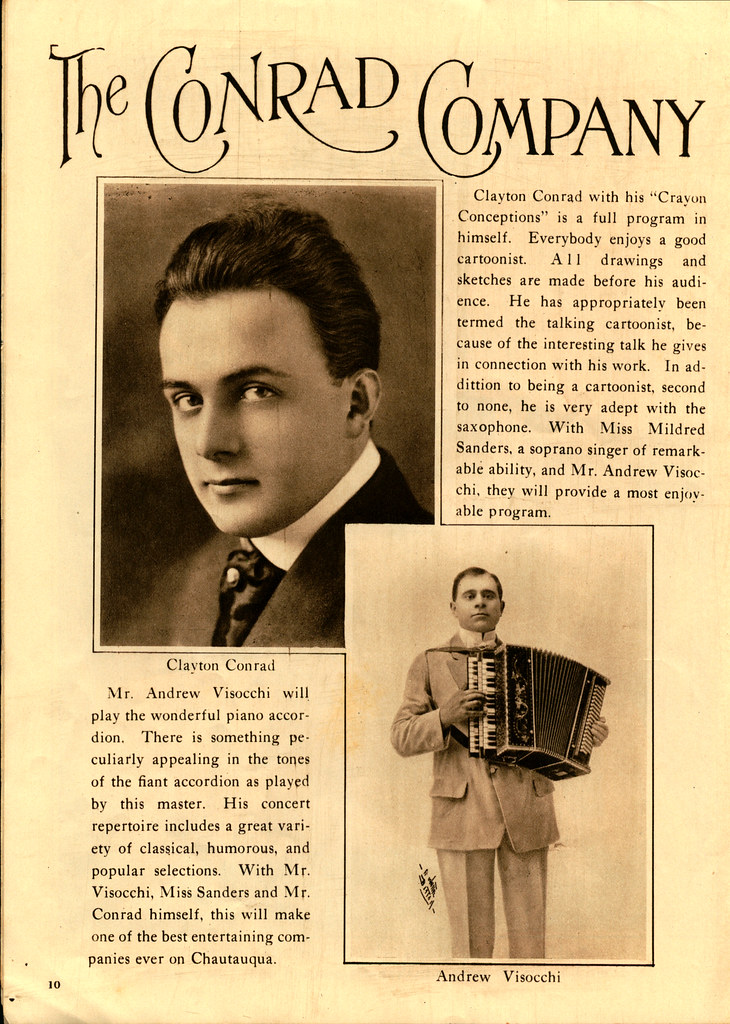 Chautauqua Sahnesinden Eski Bir Eğlence Kumpanyası: The Conrad Company