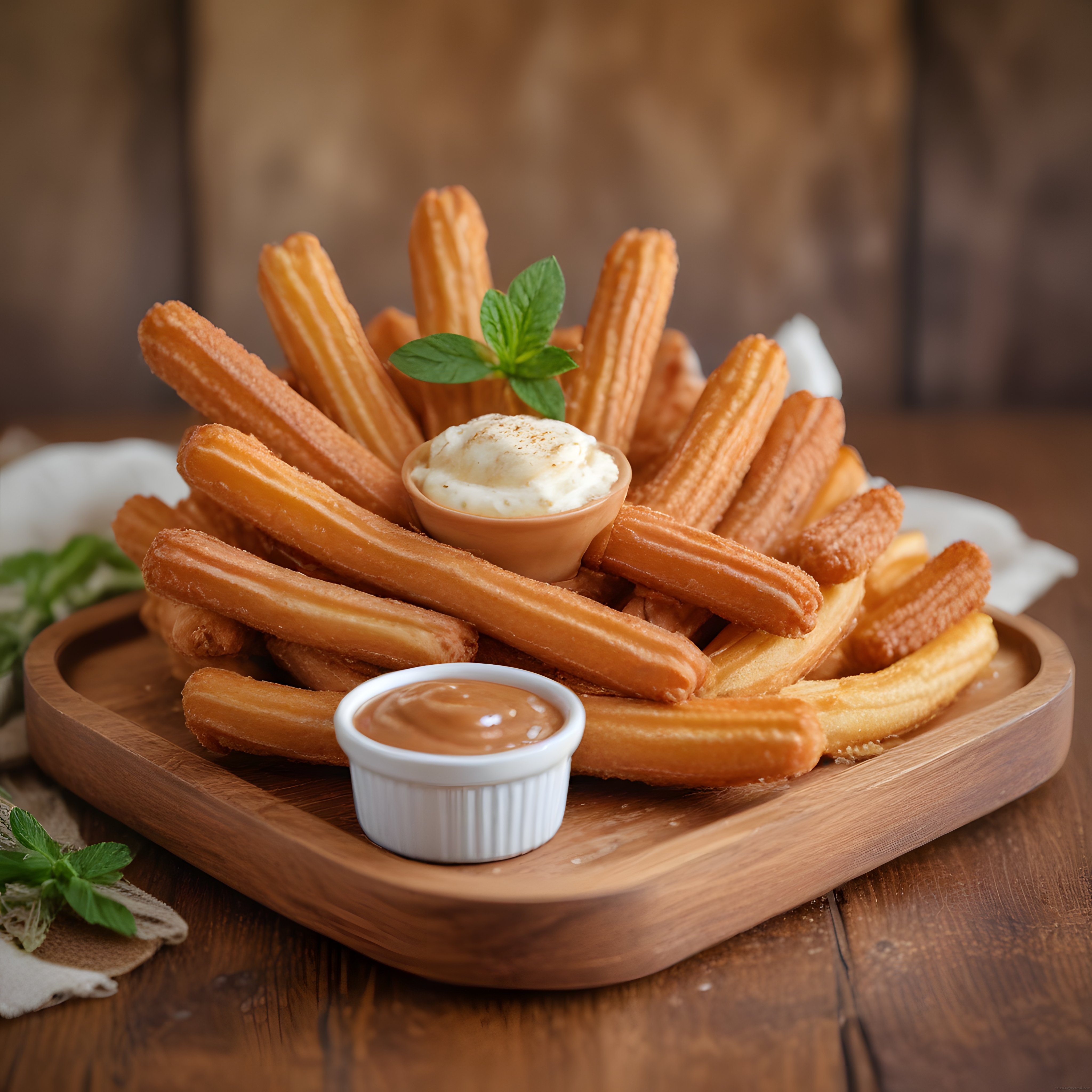Churros Tatlısı: Karamel ve Krema Soslu İspanyol Çıtır Lezzet
