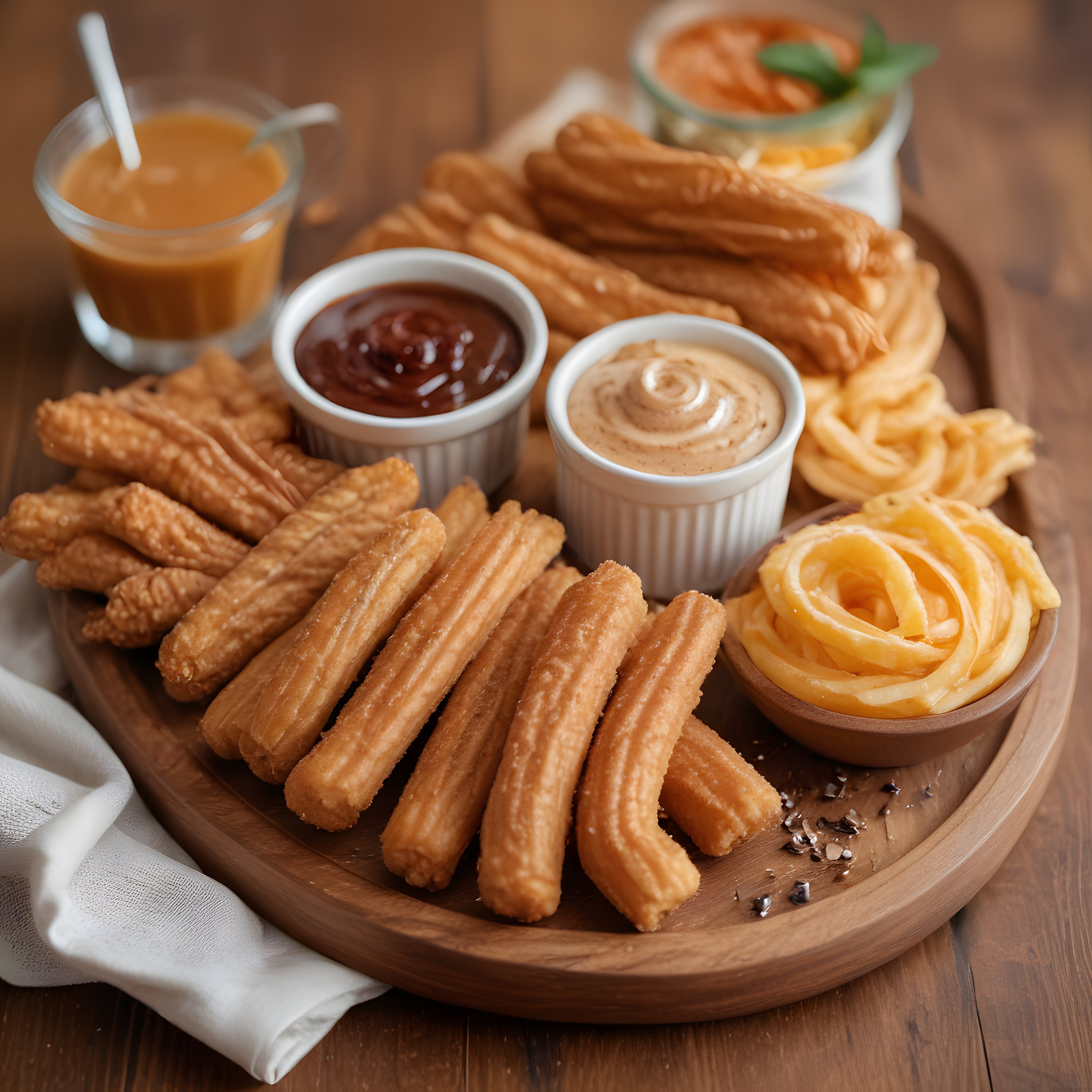 Churros ve Çikolata Sosu: Sıcacık İspanyol Tatlısının Efsane Sunumu