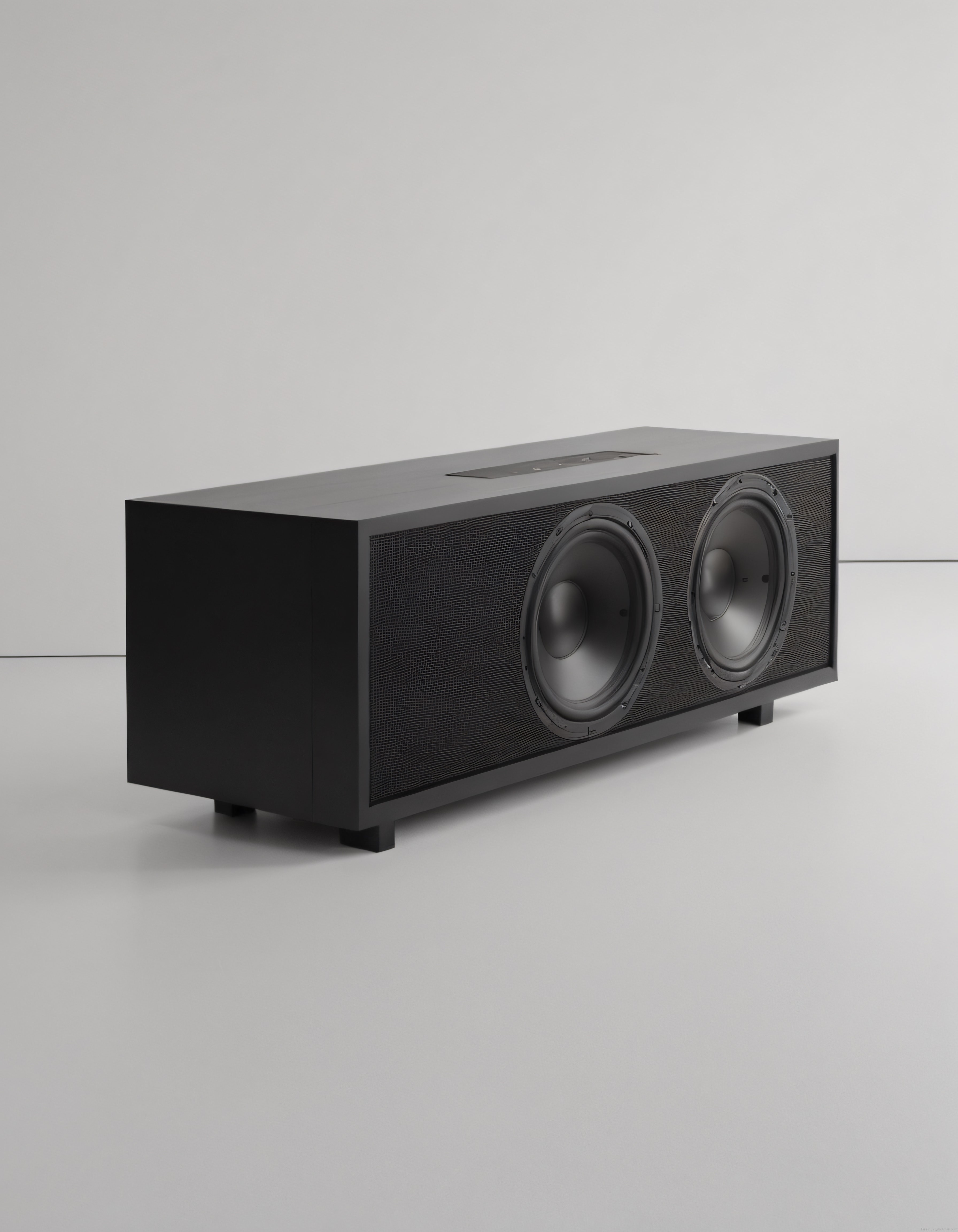 Çift Wooferlu Modern Tasarımlı Kablosuz Bluetooth Ses Sistemi ve Hoparlör