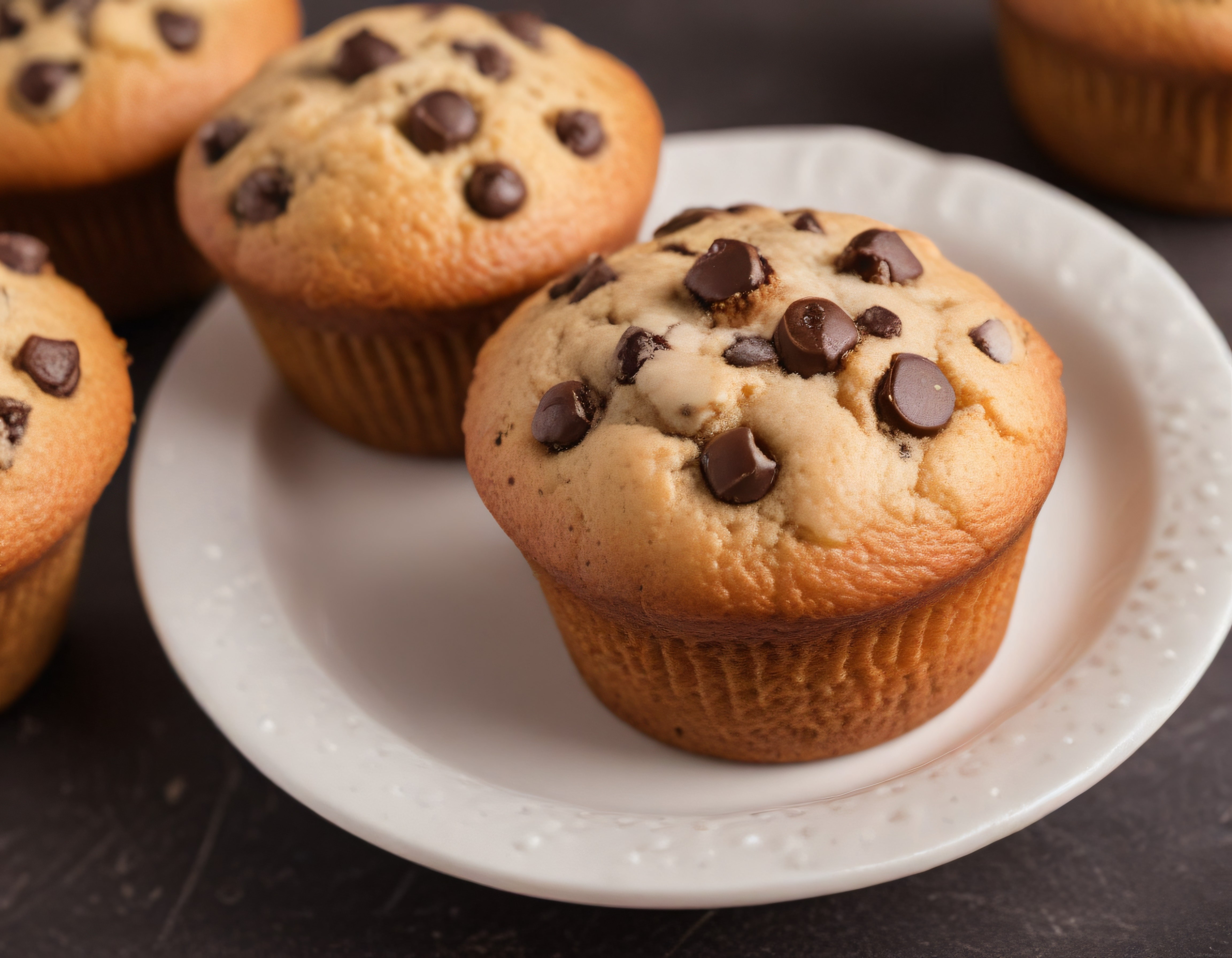 Çikolata Parçacıklı Ev Yapımı Muffinler ile Güne Tatlı Bir Başlangıç