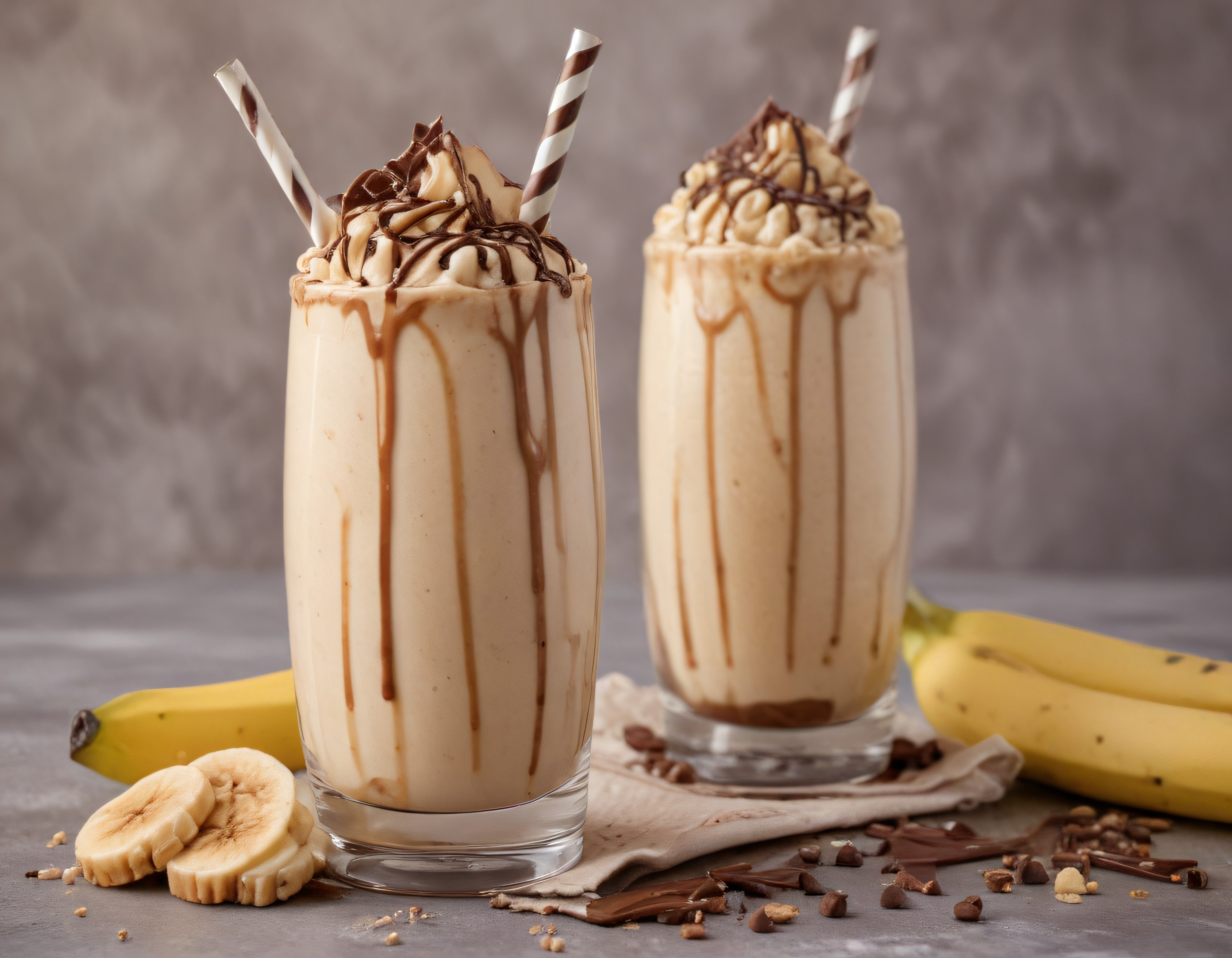 Çikolata Soslu Muzlu Milkshake: Ev Yapımı Serinletici İçecek Tarifi