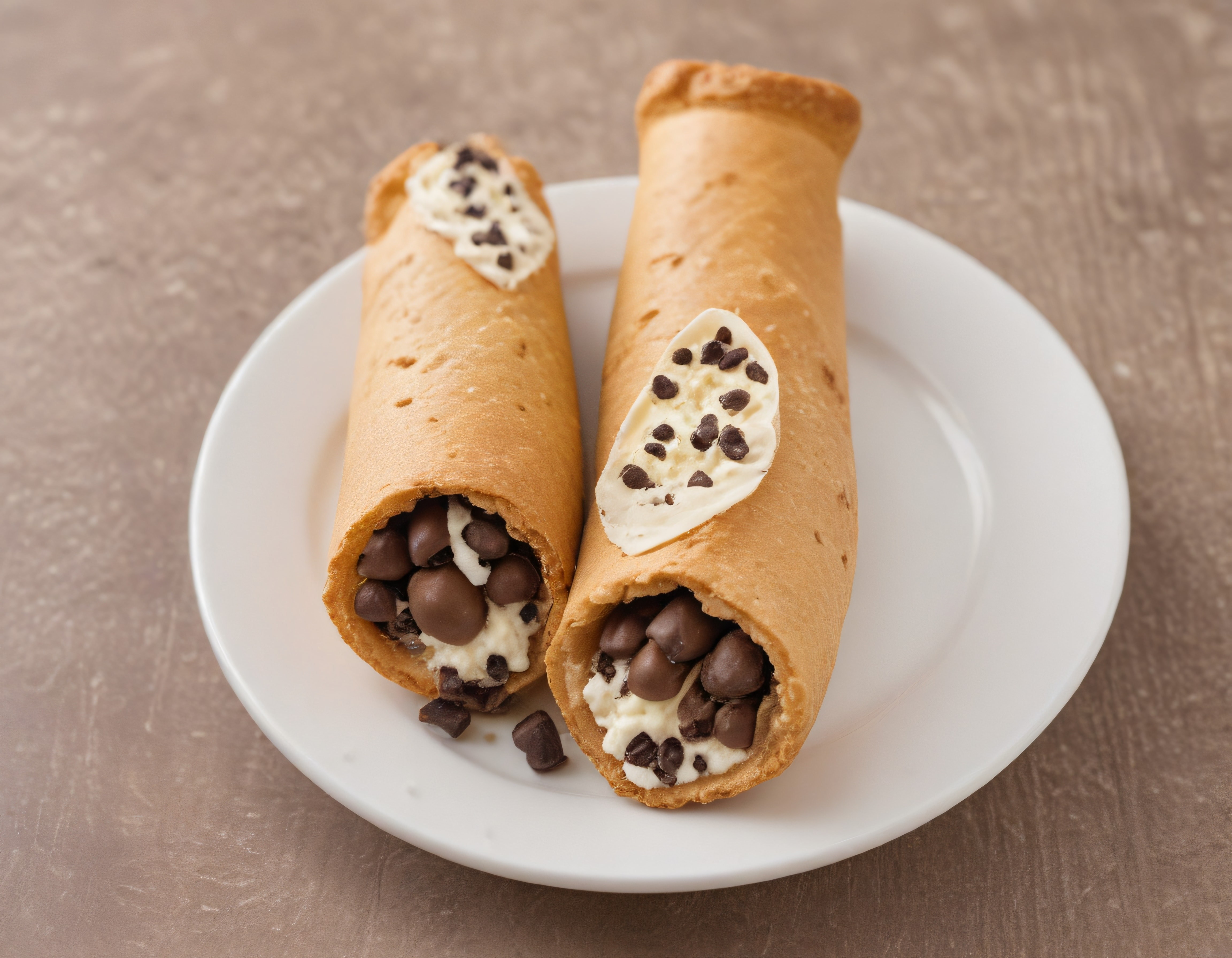 Çikolatalı Kremalı Çıtır Külah Tatlı: Ev Yapımı Cannoli Tarifi ve Sunum