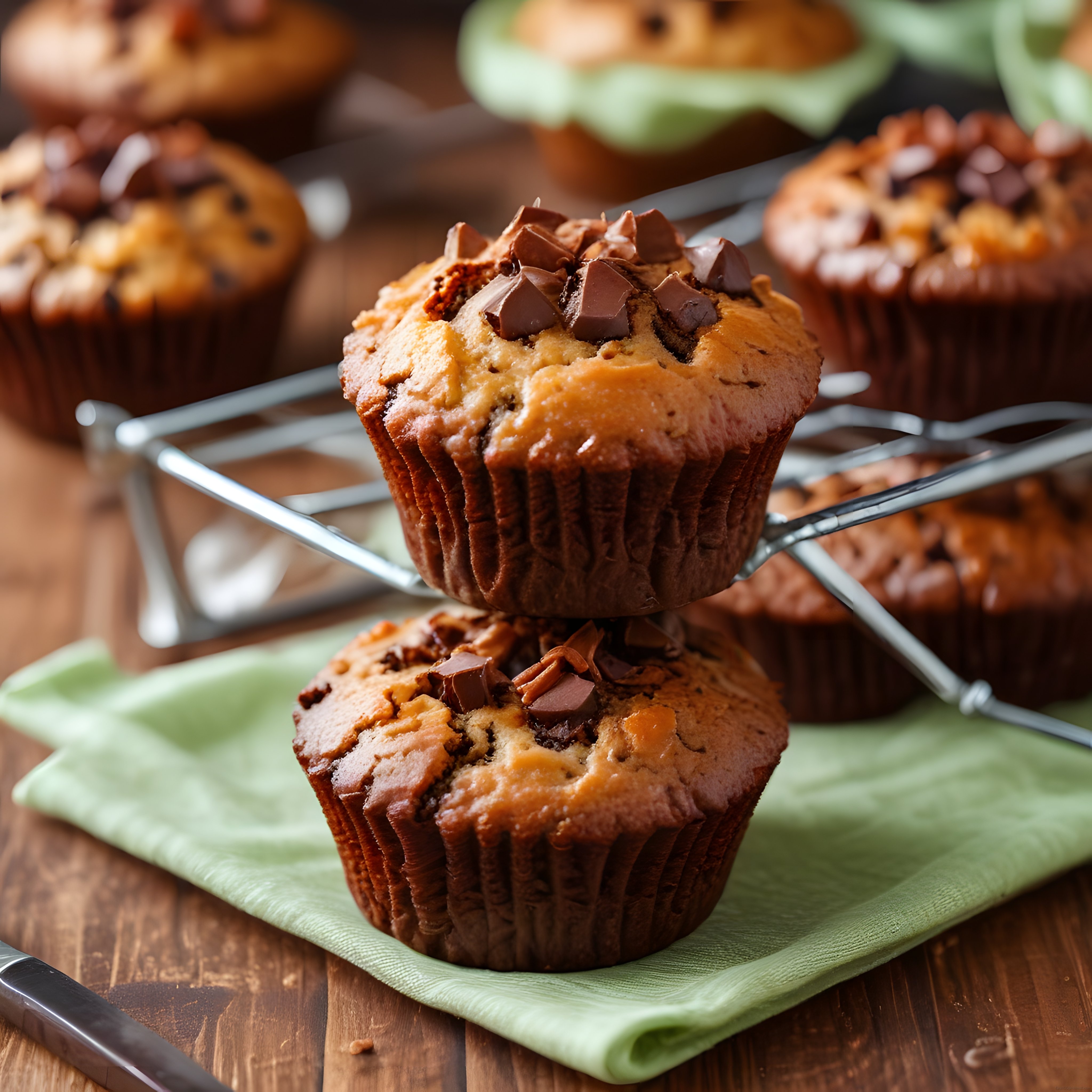 Çikolatalı Taze Muffinler: Ev Yapımı Sıcacık Lezzetin En Tatlı Hali