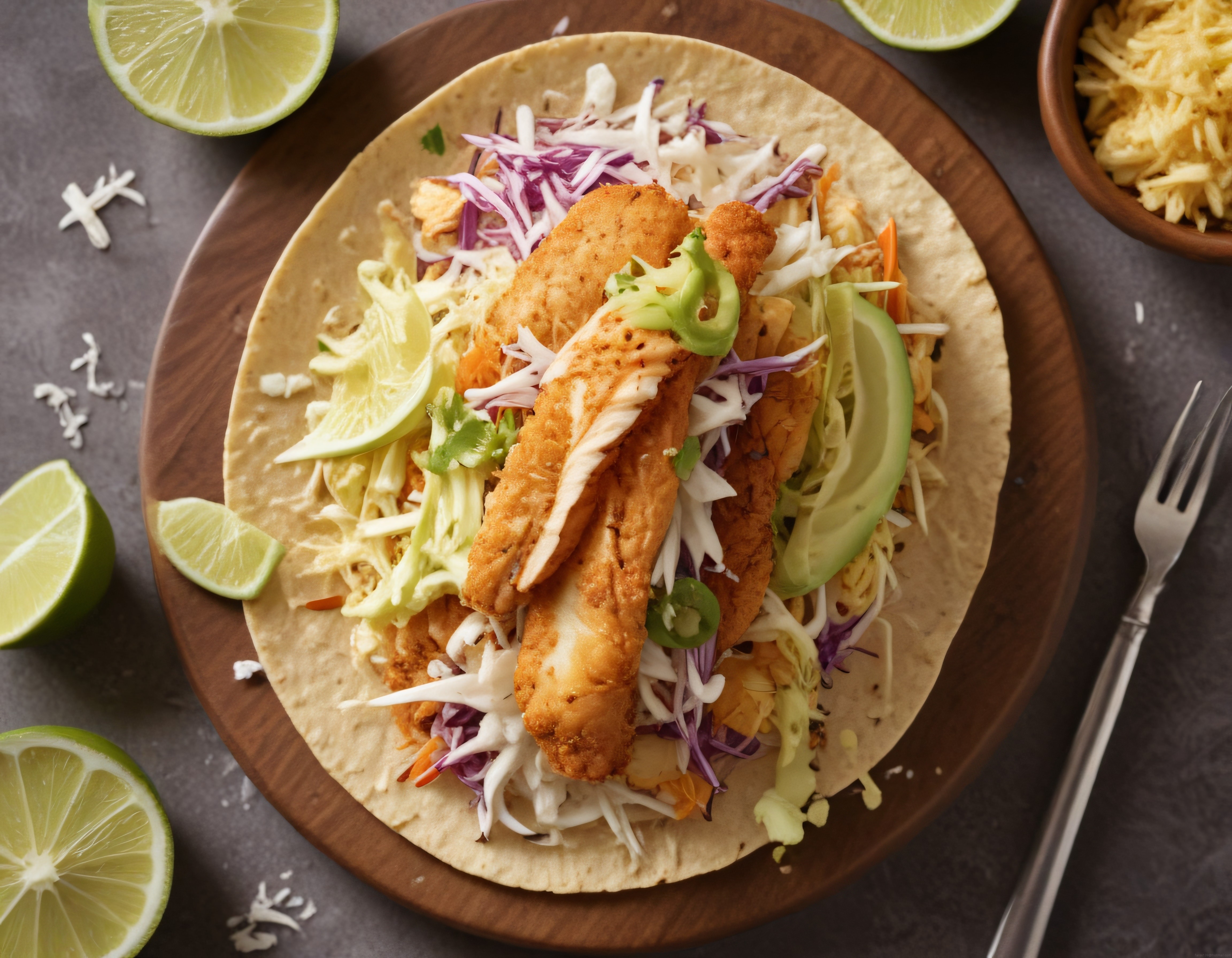 Çıtır Balık Taco: Taze Lahana ve Avokado ile Meksika Mutfağından Lezzetli Taco