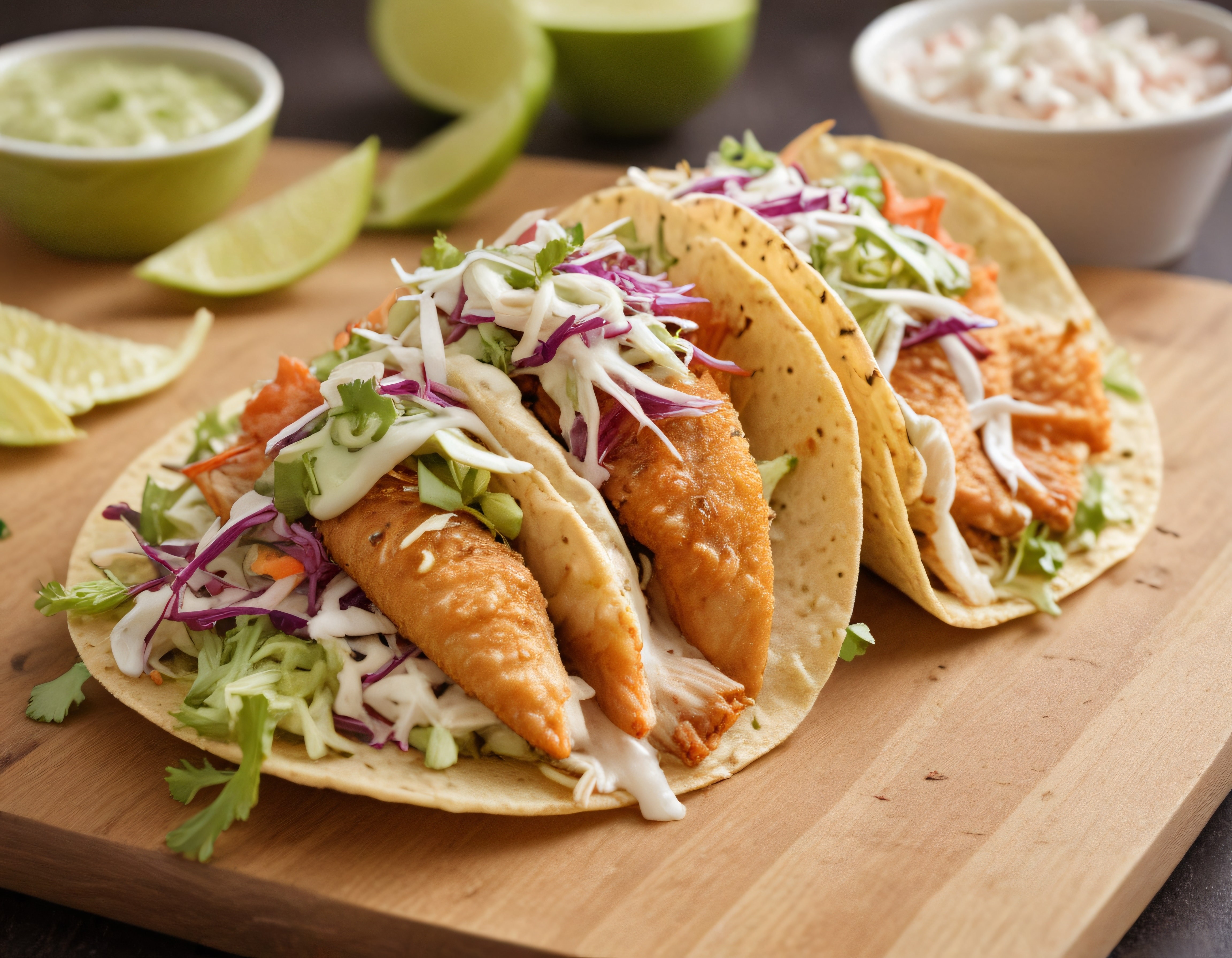Çıtır Balık Taco ve Lahana Salatası: Meksika Mutfağının Vazgeçilmez Lezzeti