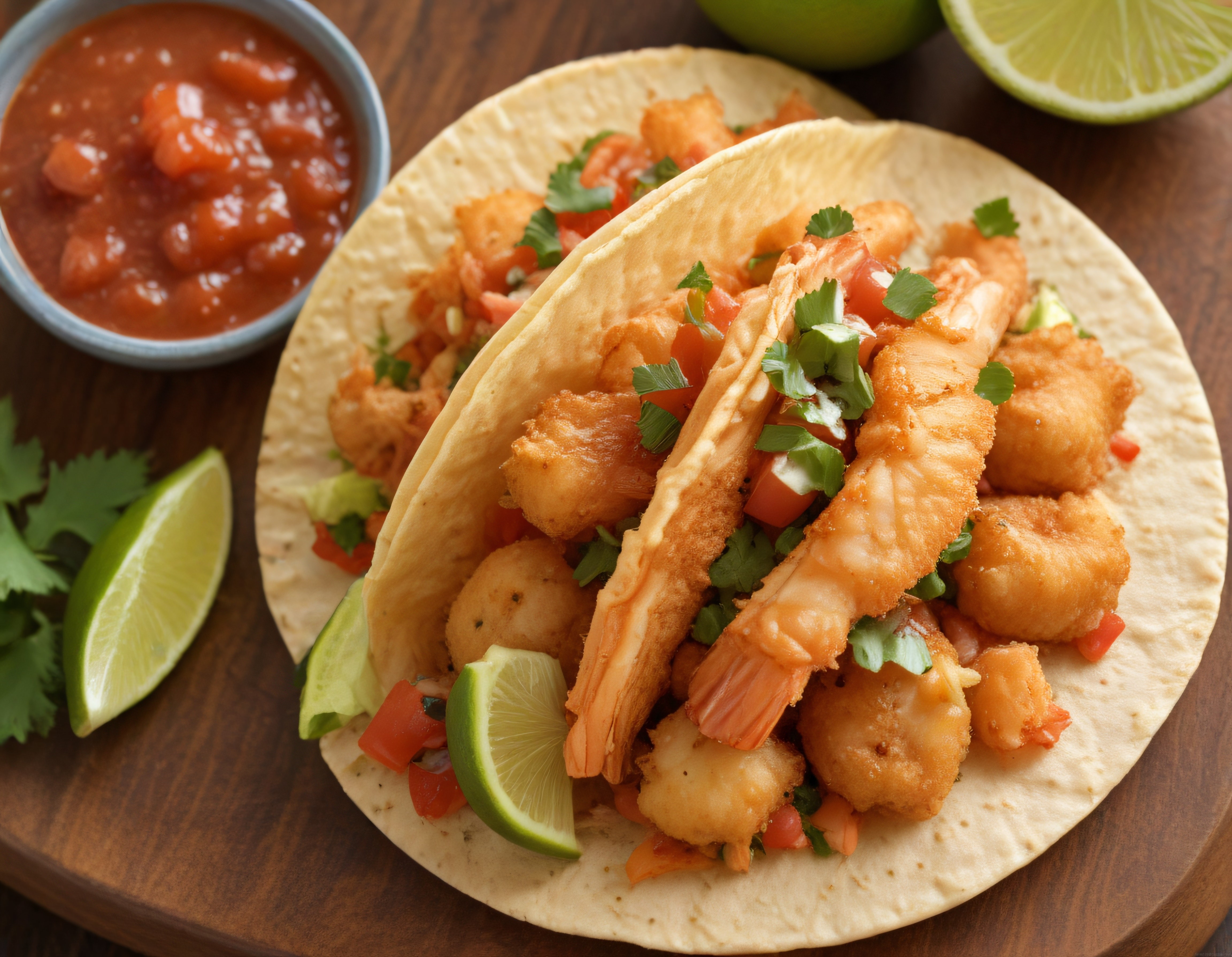Çıtır karides taco tarifi: ev yapımı meksika usulü deniz ürünlü taco