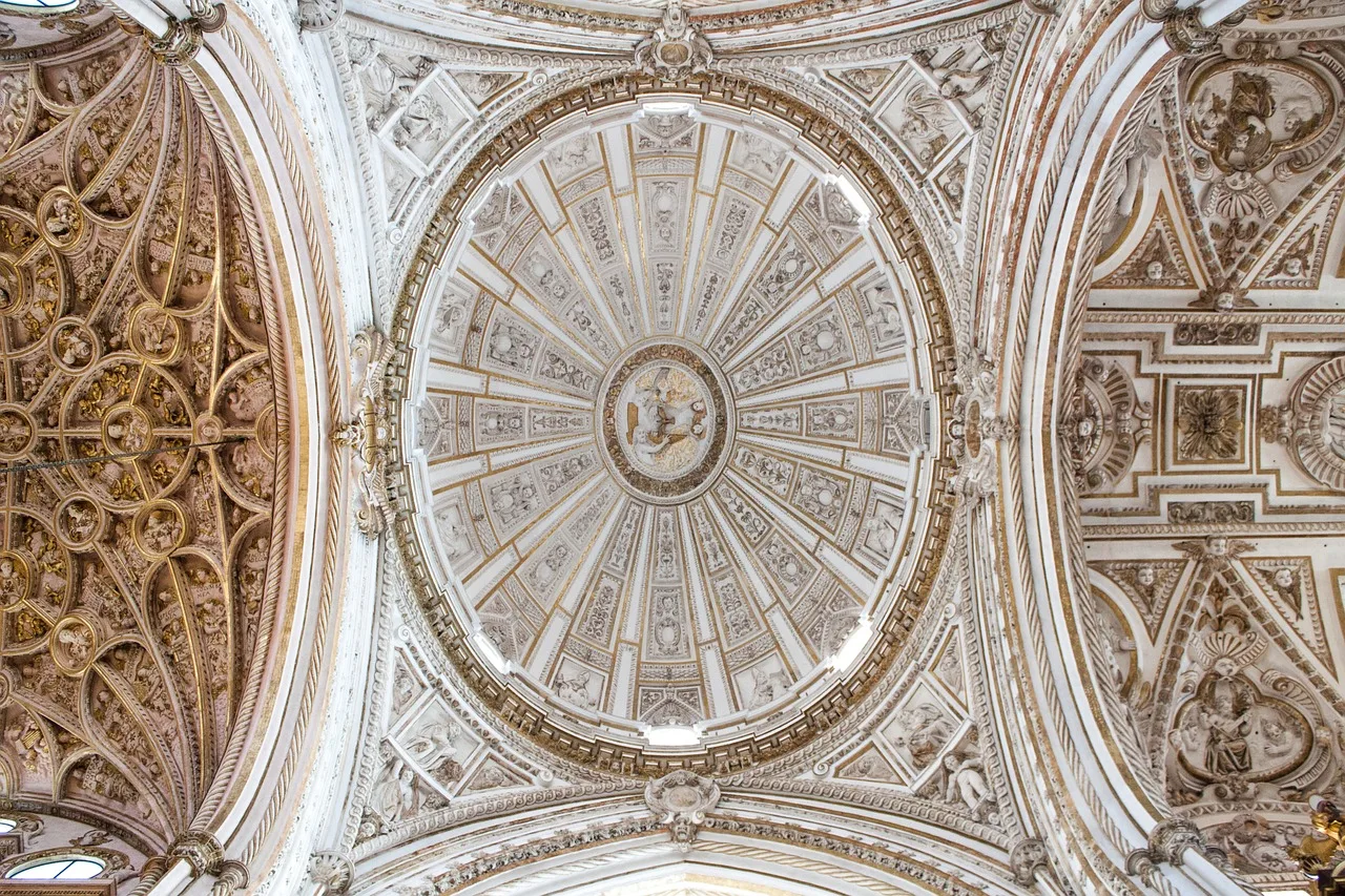 Cordoba Mezquita Katedrali tarihi mimari fotoğrafı