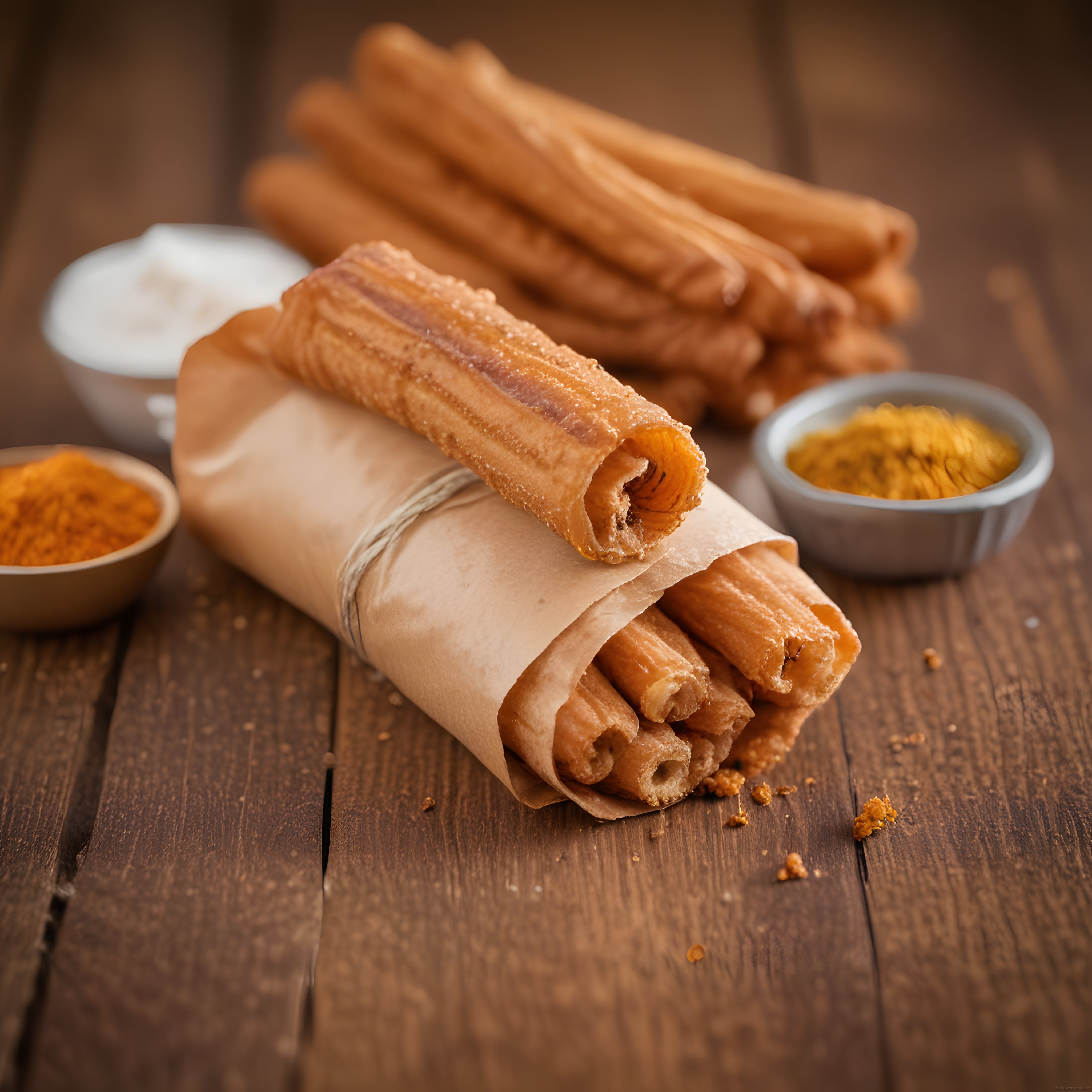 Damak Çatlatan Lezzet: Şekerli Churros ve Yanındaki Özel Sosları
