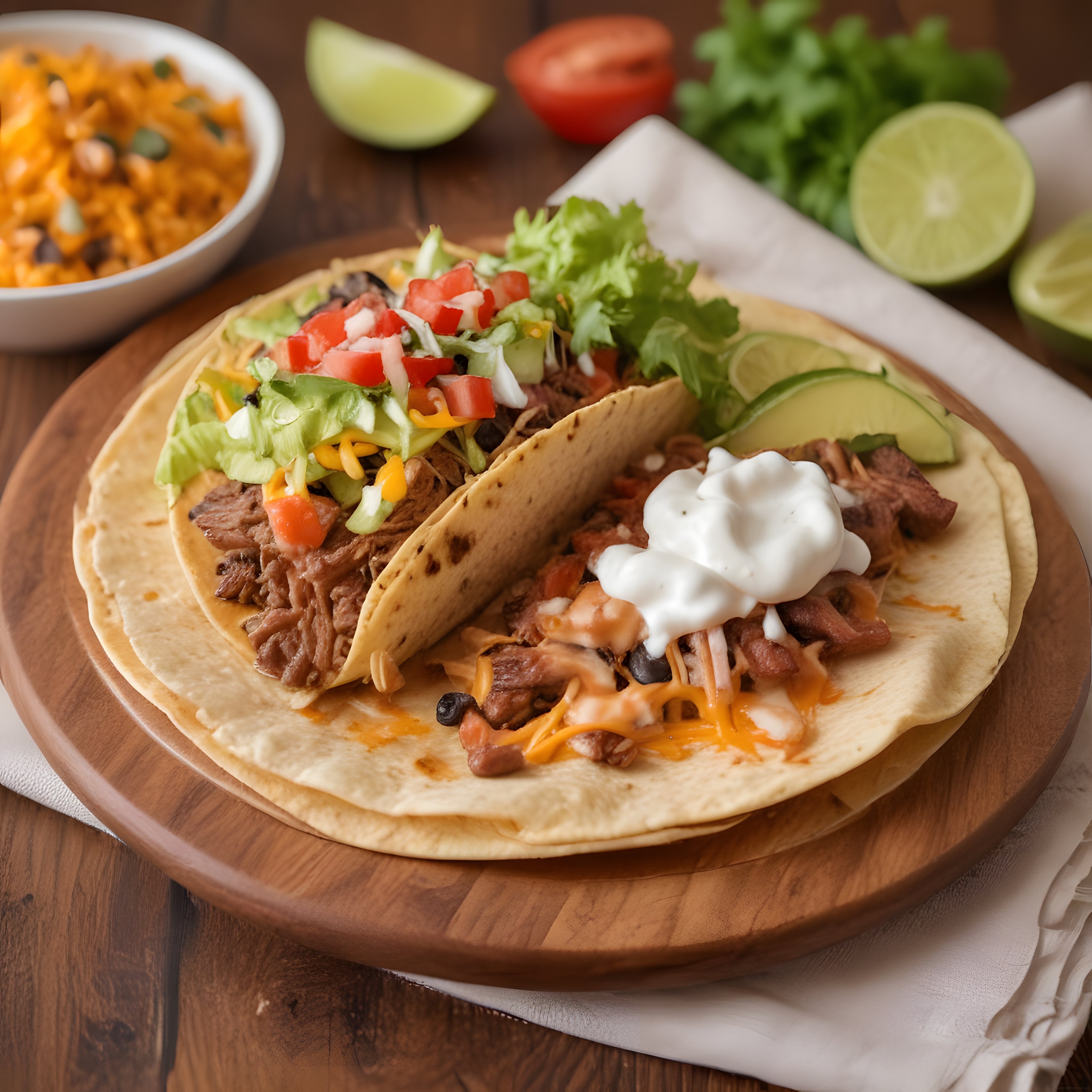 Dana Etli Meksika Taco Tarifi: Taze Sebzelerle Ev Yapımı Lezzet Şöleni