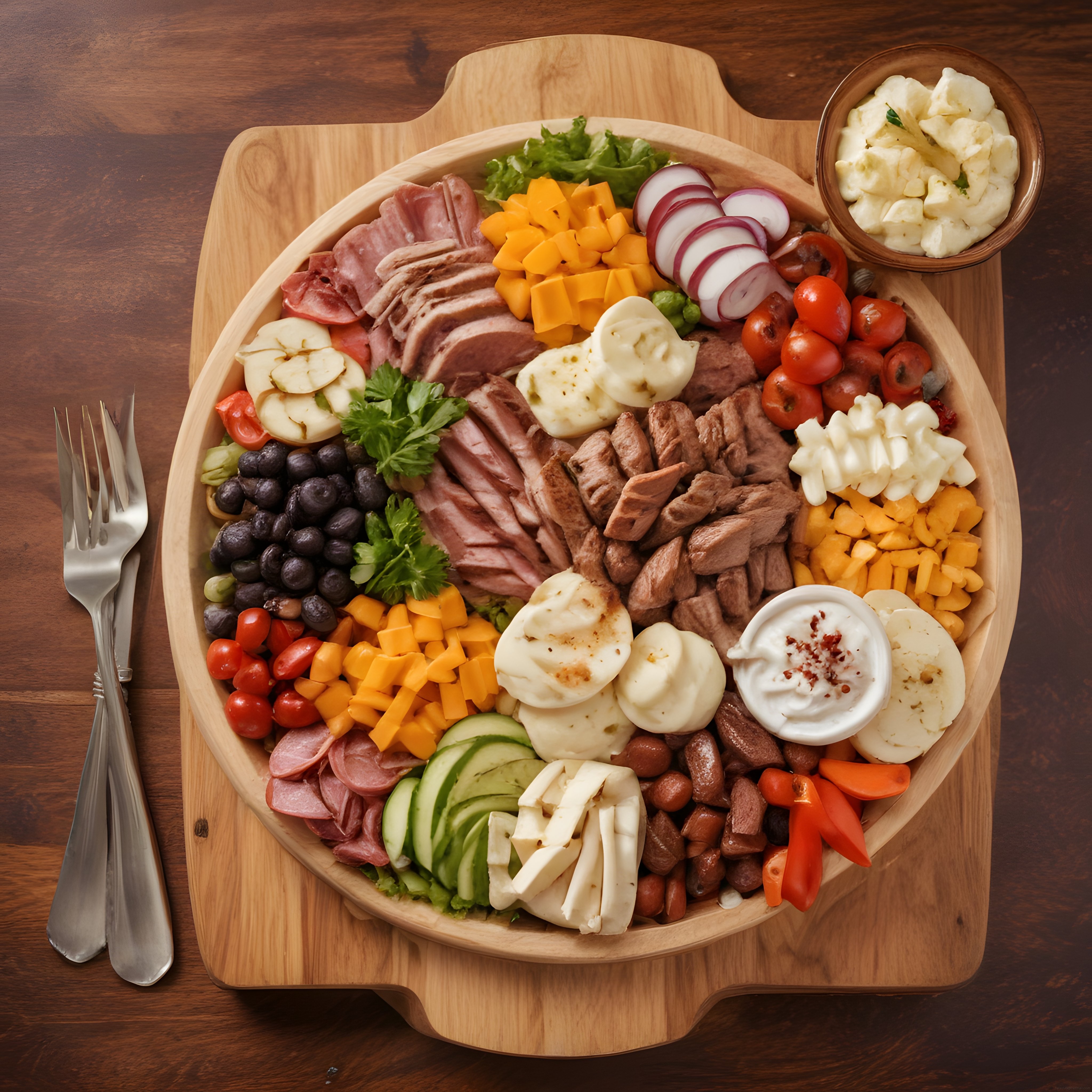 Davet Sofralarına Yakışan Zengin Kahvaltı ve Brunch Sunum Tabağı