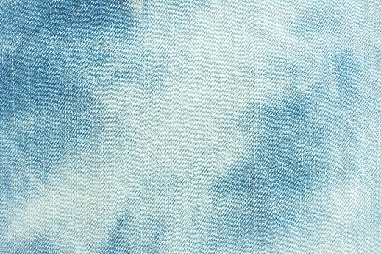 Denim mavi kumaş detaylı fotoğraf - modern tekstil