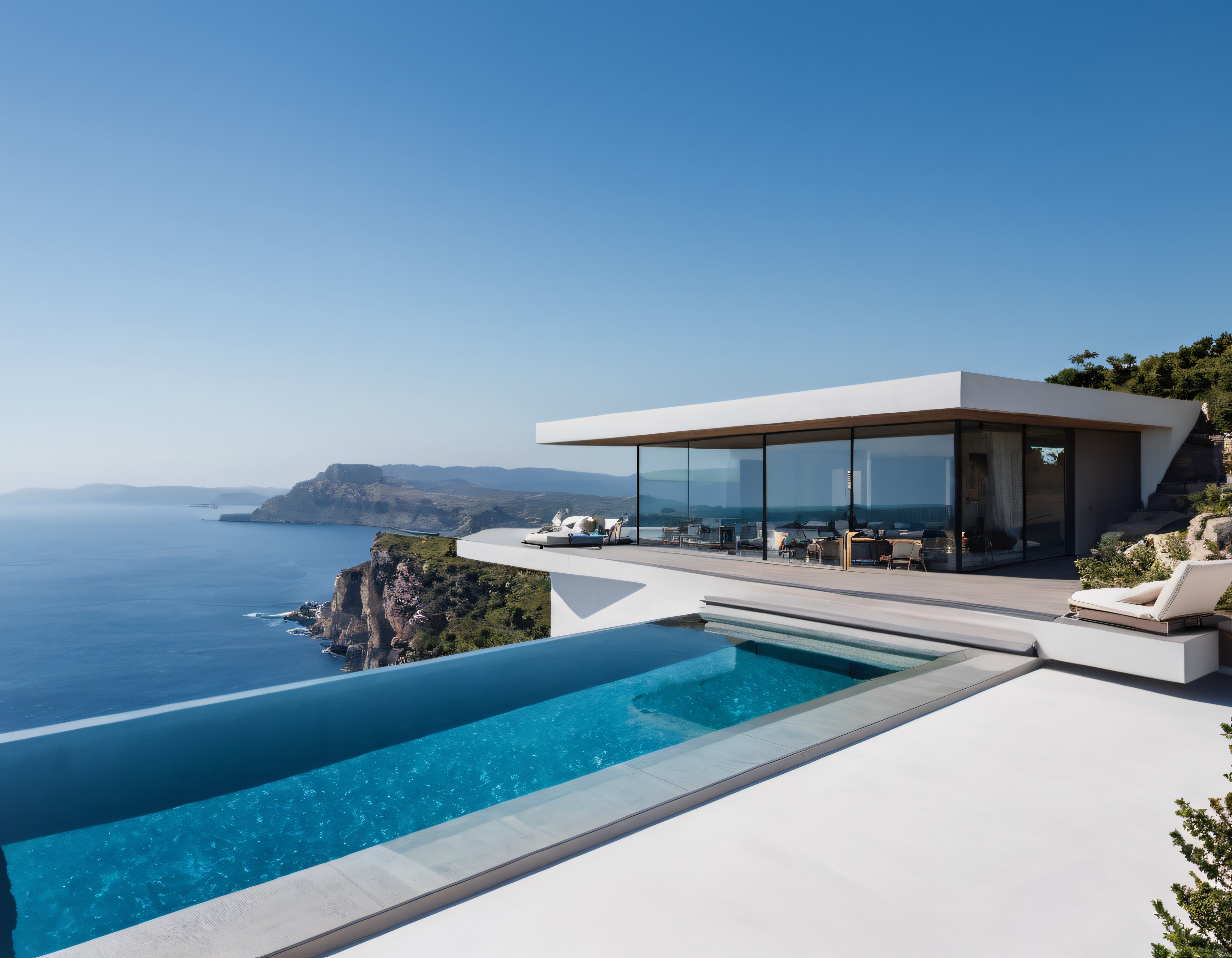Denize Sıfır Sonsuz Havuzlu Minimalist Lüks Villada Unutulmaz Yaz Tatili
