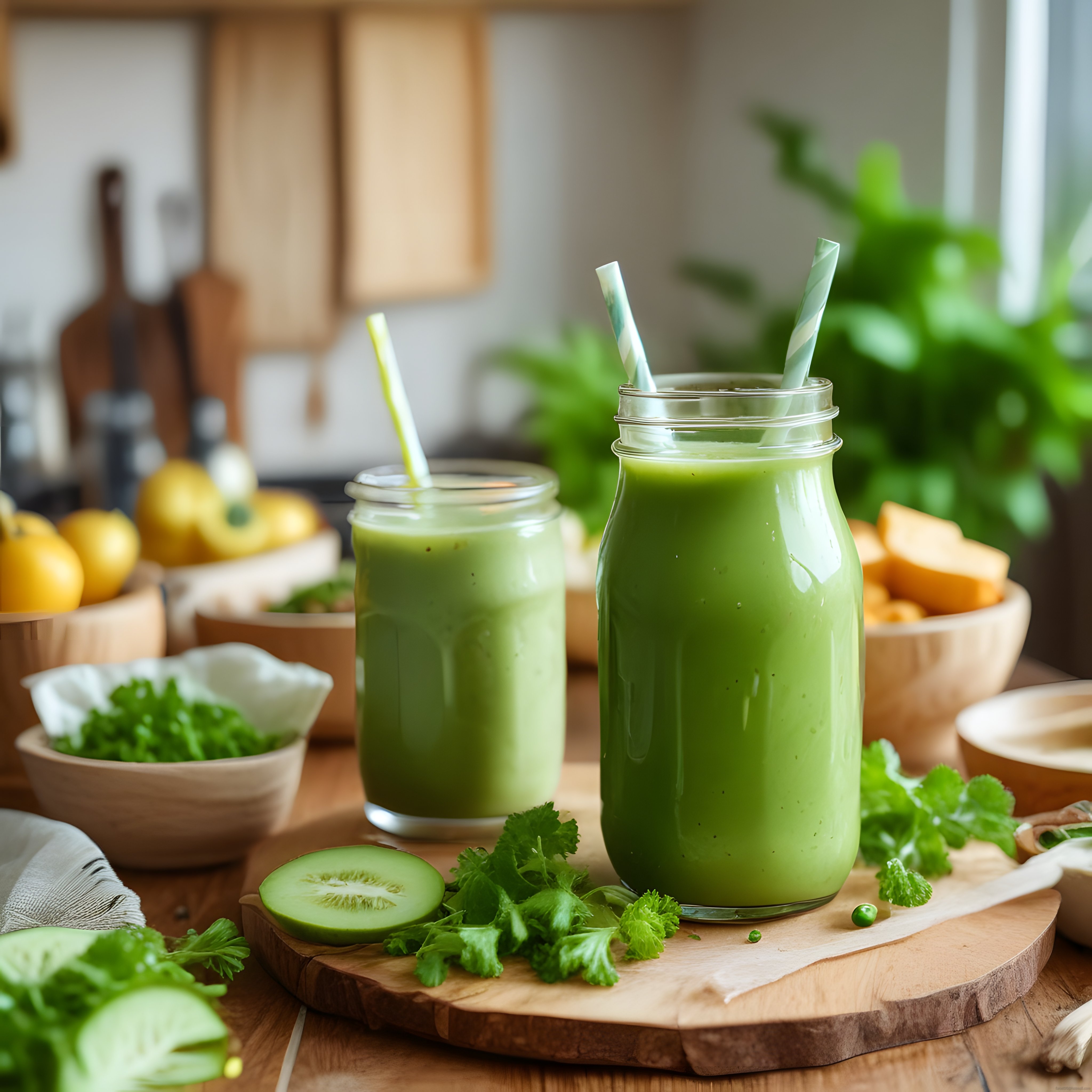 Detoks Yeşil Smoothie Tarifi: Salatalık ve Maydanoz ile Canlandırıcı İçecek