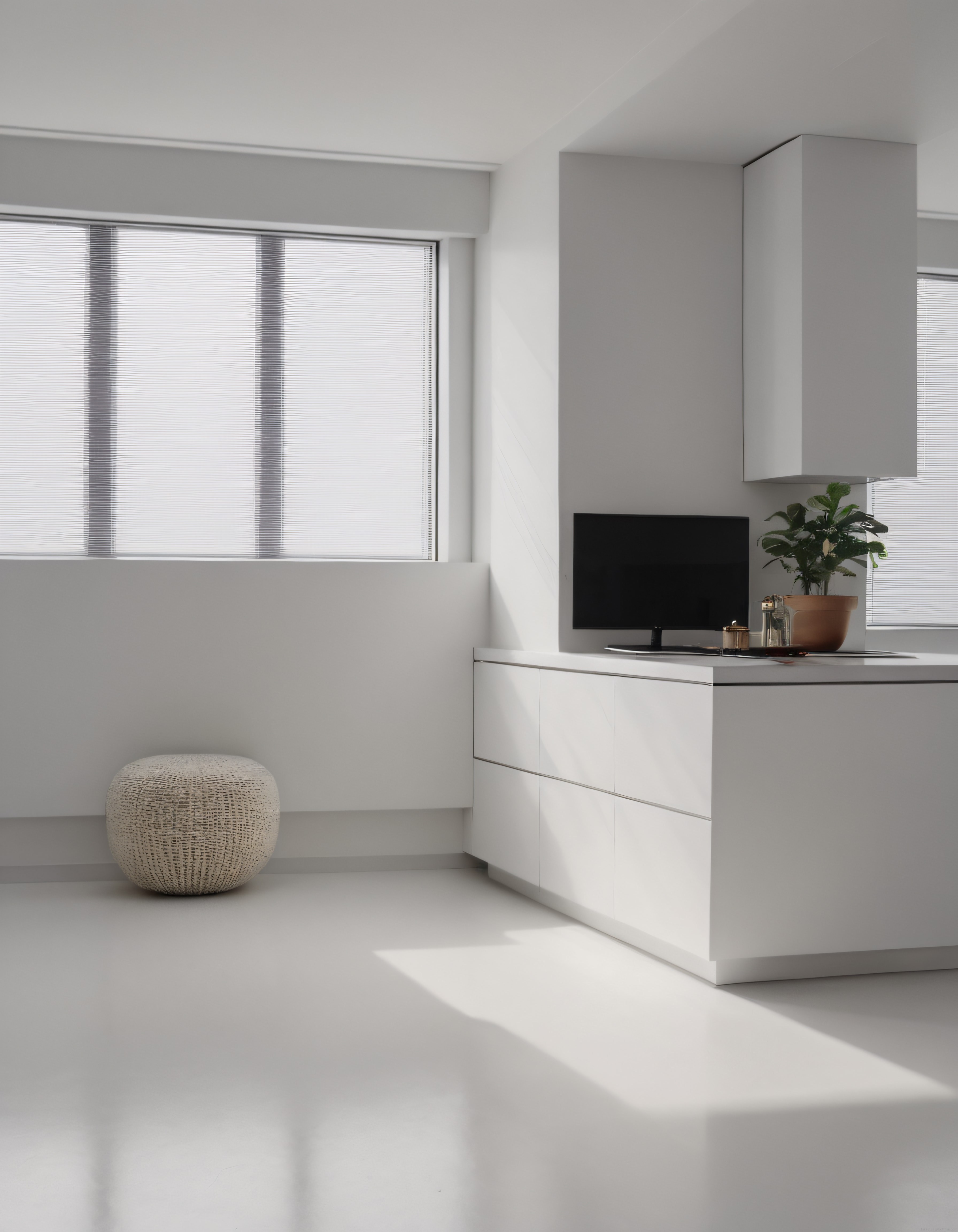 Doğal Gün Işığıyla Buluşan Sade ve Ferah Minimalist İç Mekan Tasarımı