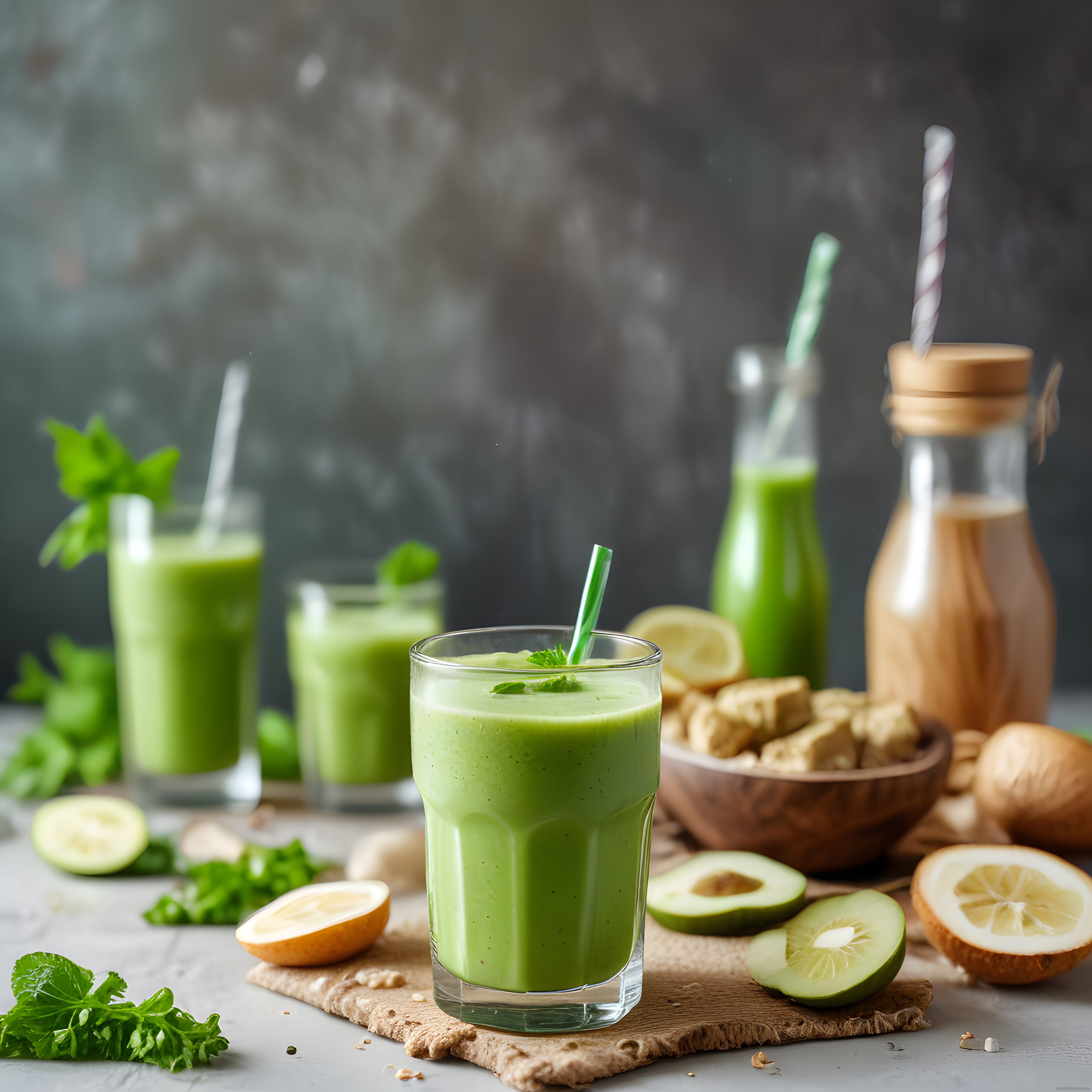 Doğal Yeşil Detoks Smoothie: Evde Yapabileceğiniz Sağlıklı İçecek Tarifi