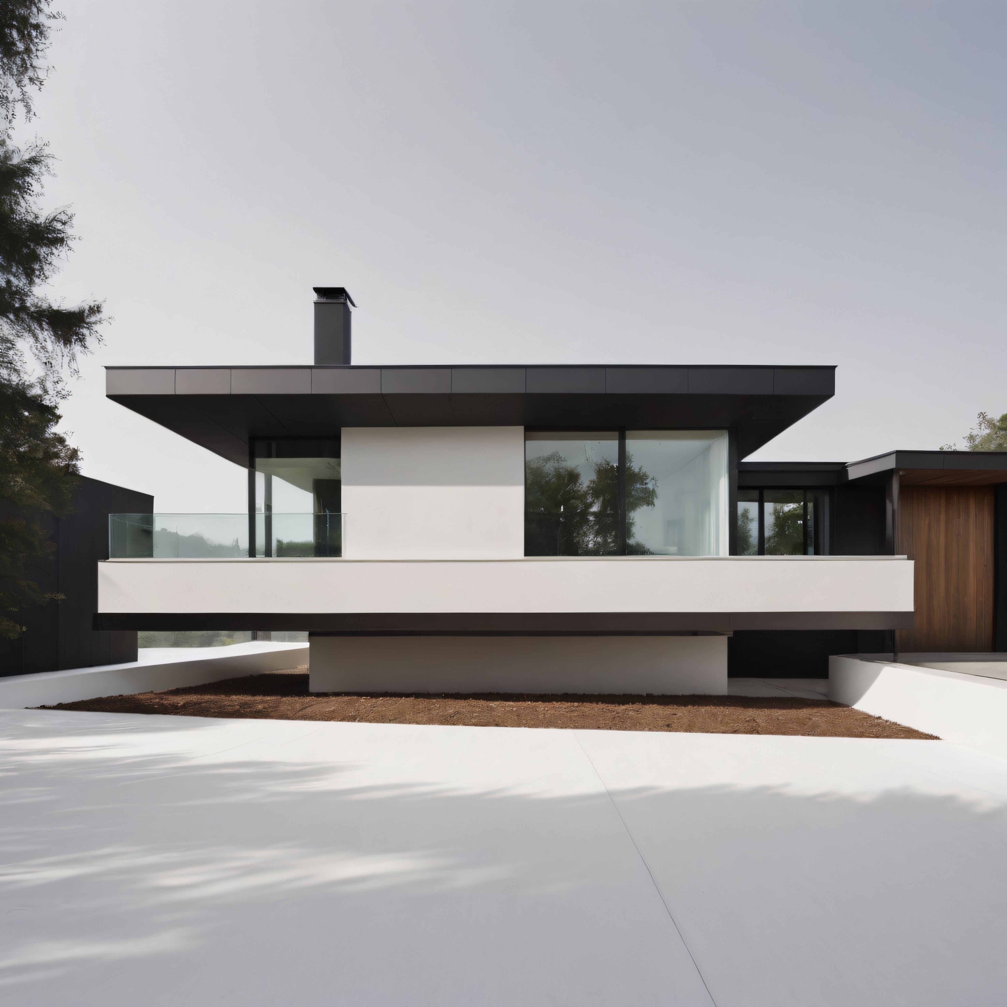 Doğayla Uyumlu Modern Mimari ve Sade Lüks Villa Tasarımı