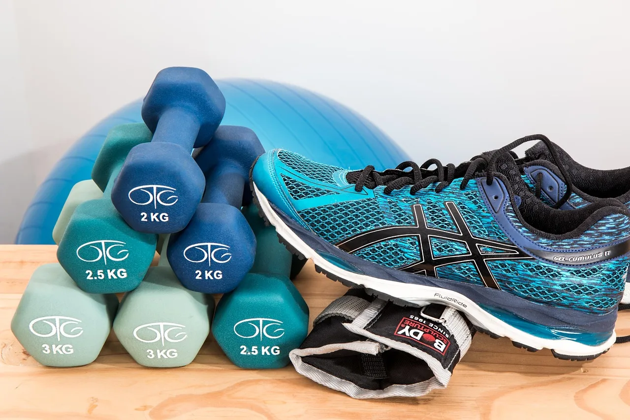 Dumbbell antrenmanı spor salonu ayakkabısı - fitness