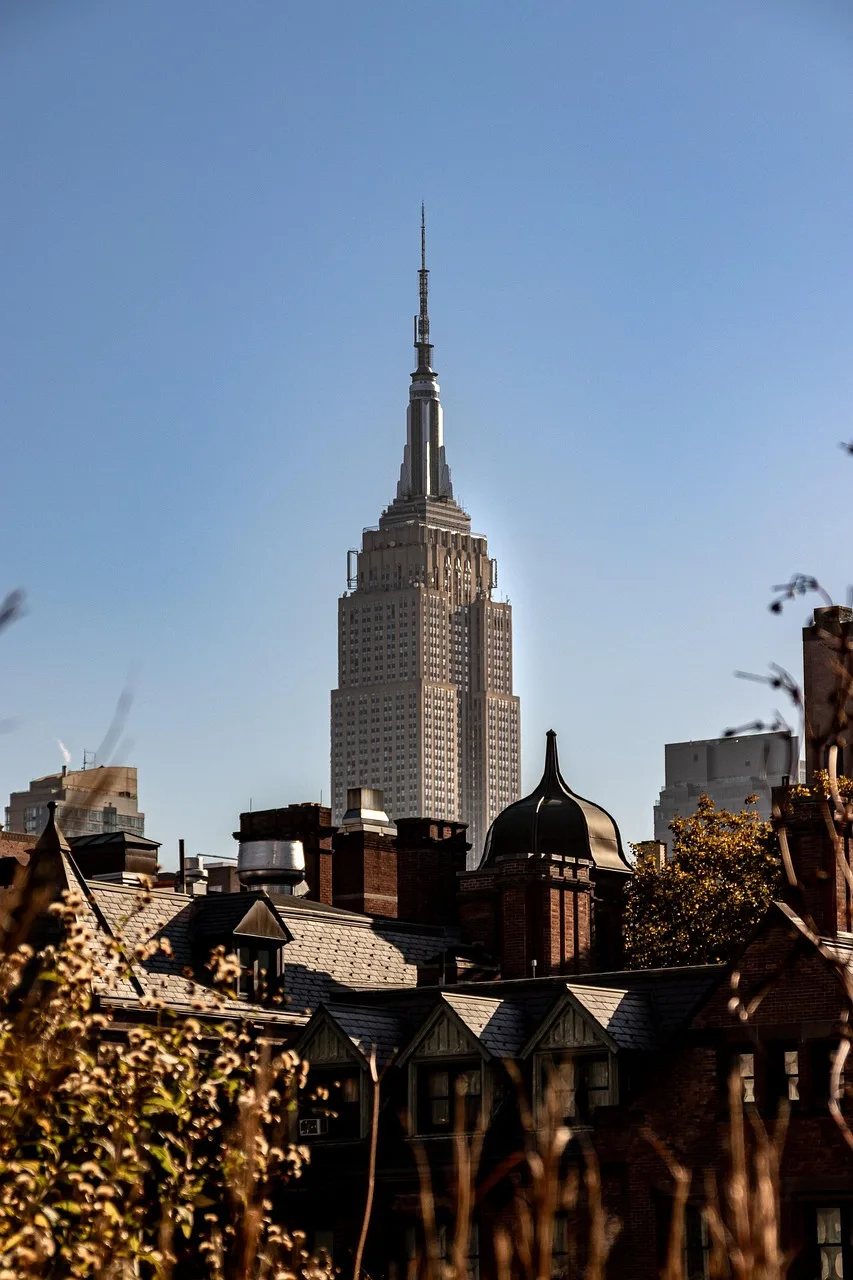 Empire State Binası gökdelen mimari fotoğrafı