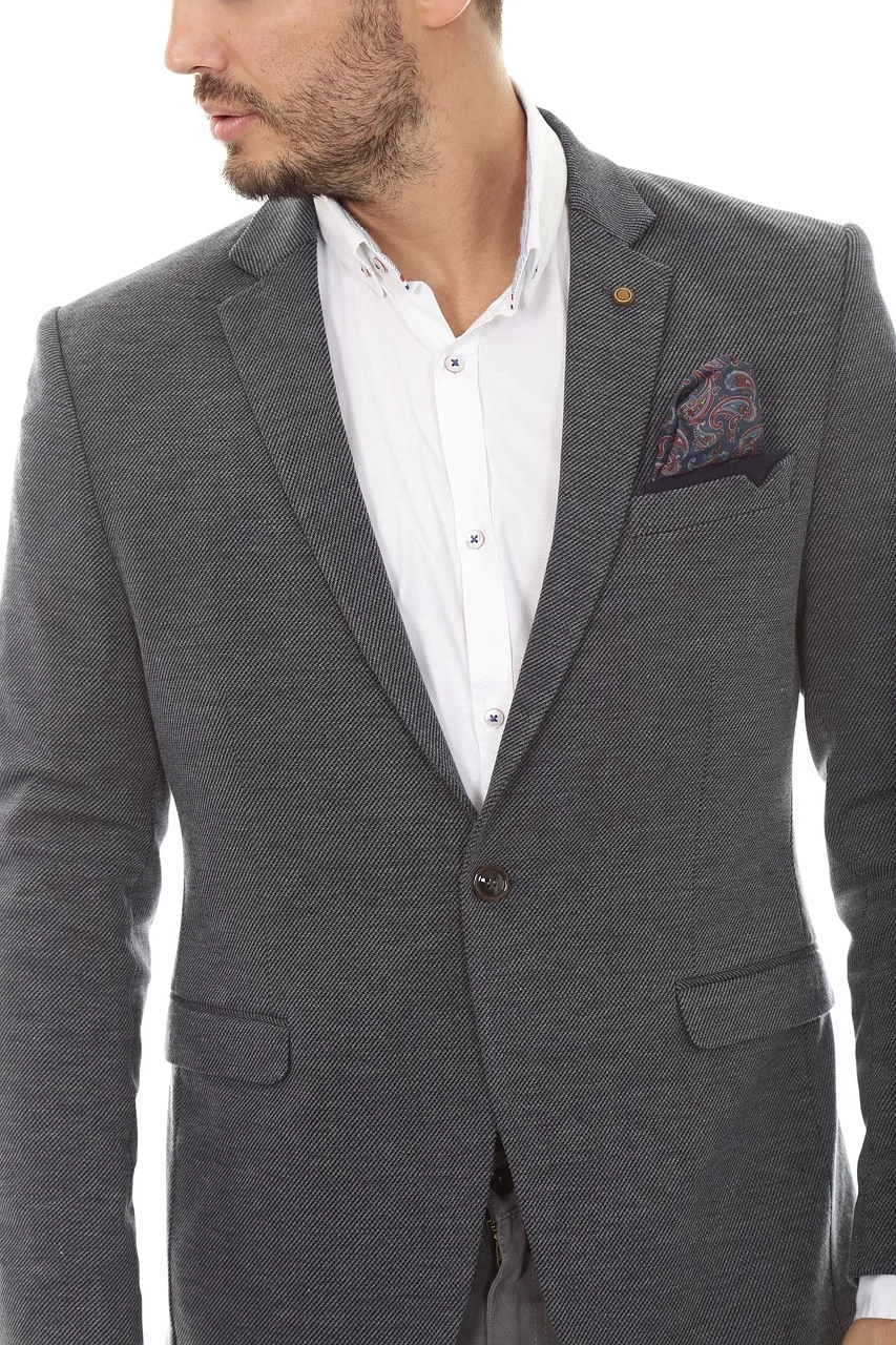 Erkek ceket ve gömlek kombini - modern stil