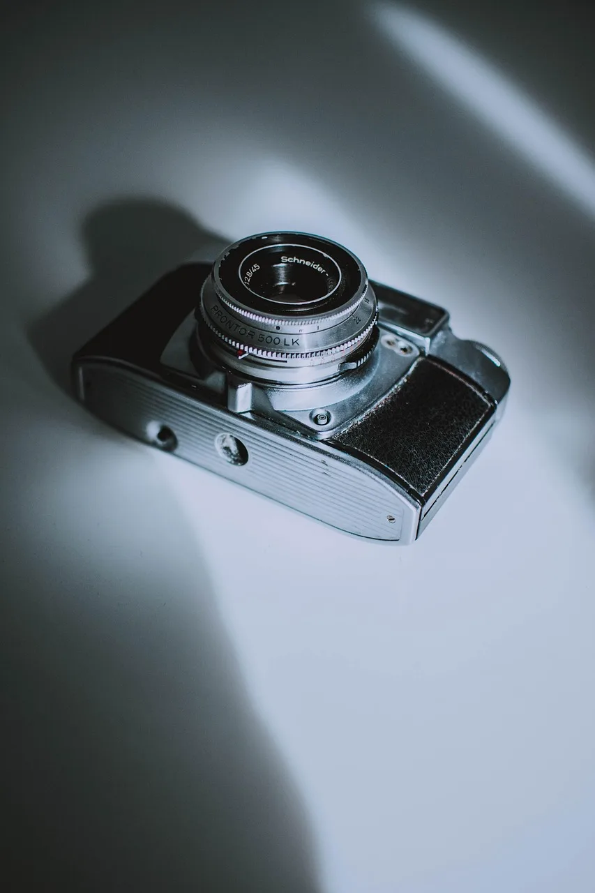 Eski film kamera retro fotoğraf – vintage nostalji