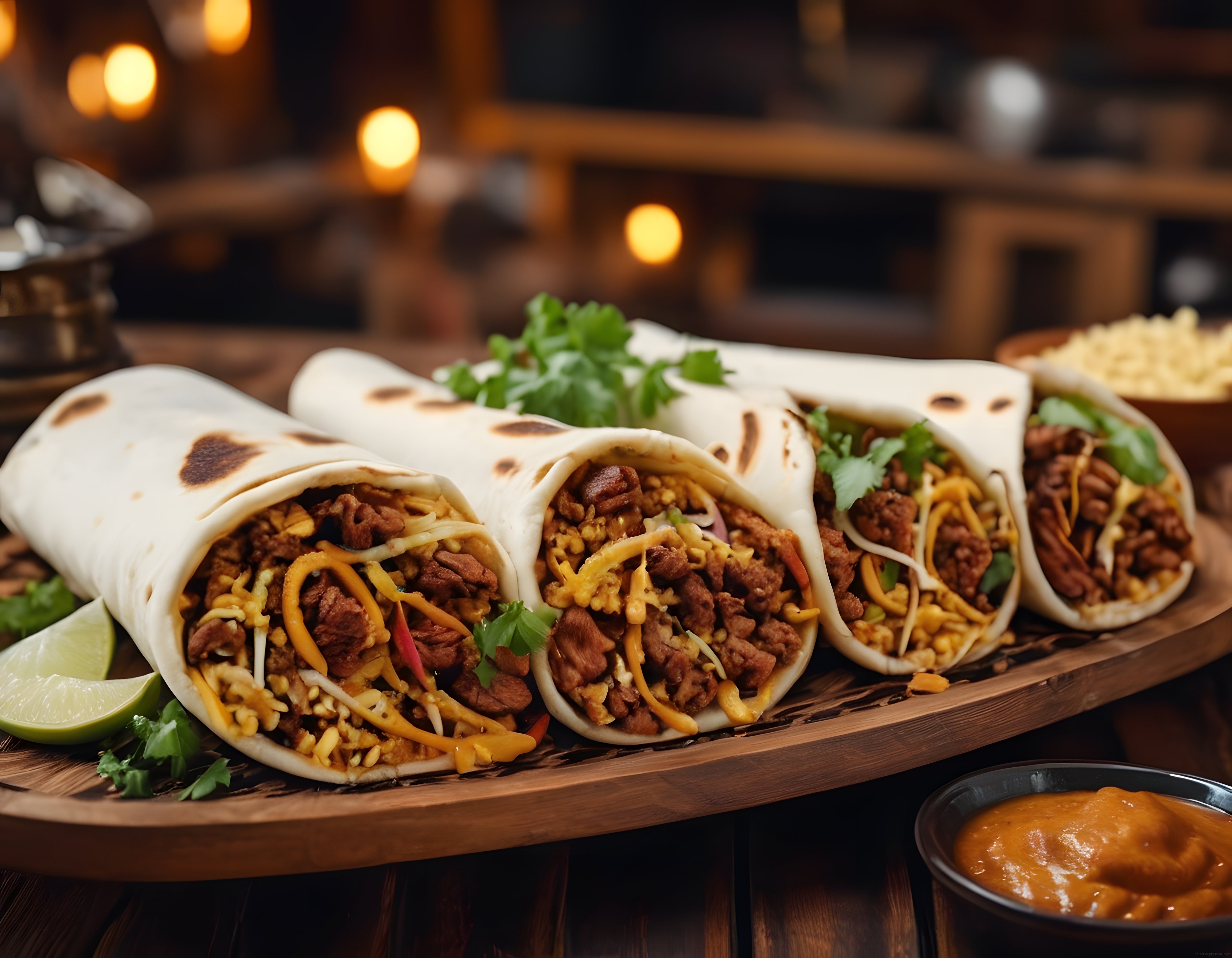 Etli Burrito: Nefis Meksika Lezzeti ve Özel Soslu Sunum Önerileri