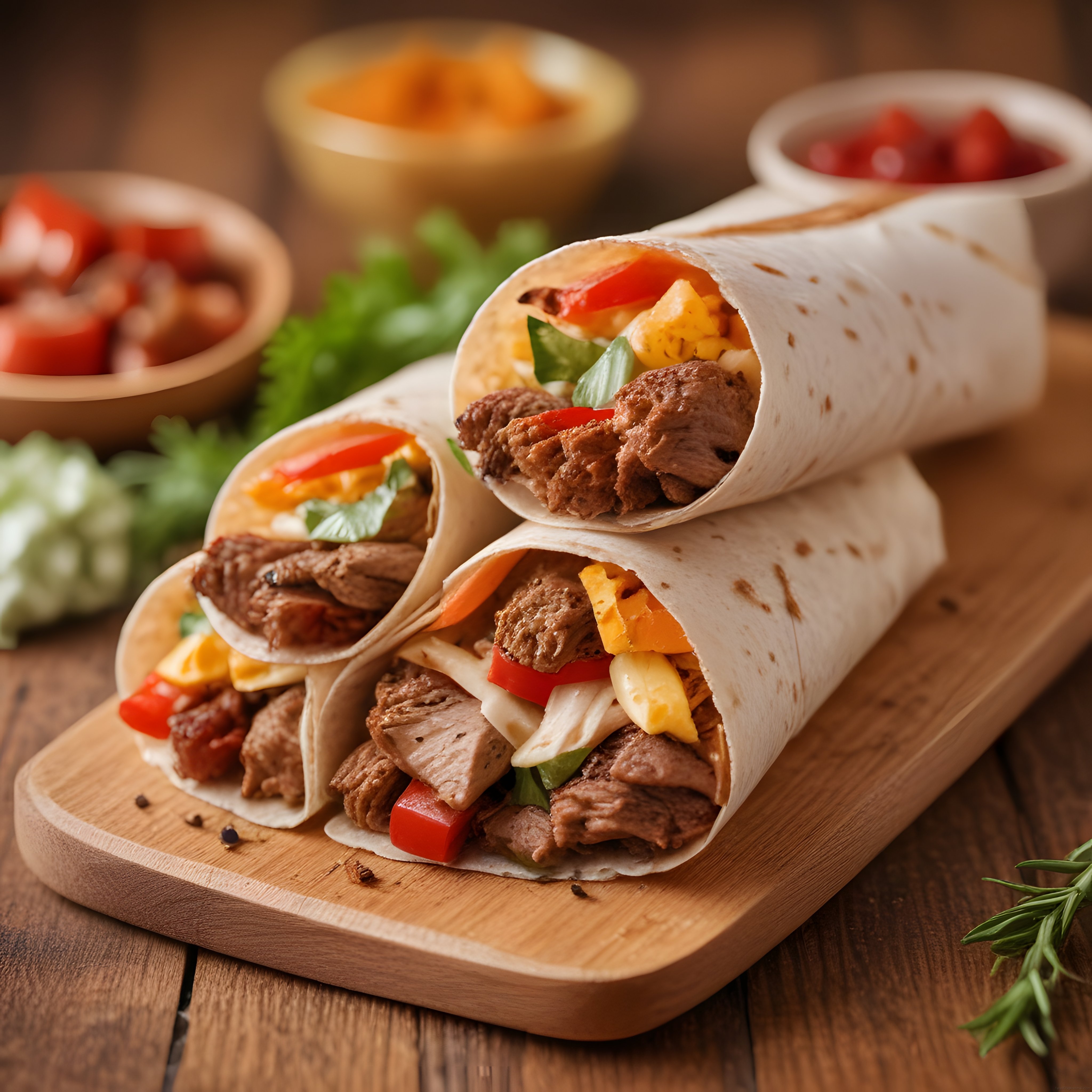Etli Sebzeli Wrap Tarifi: Baharatlı Steak Dürüm ile Pratik Öğün