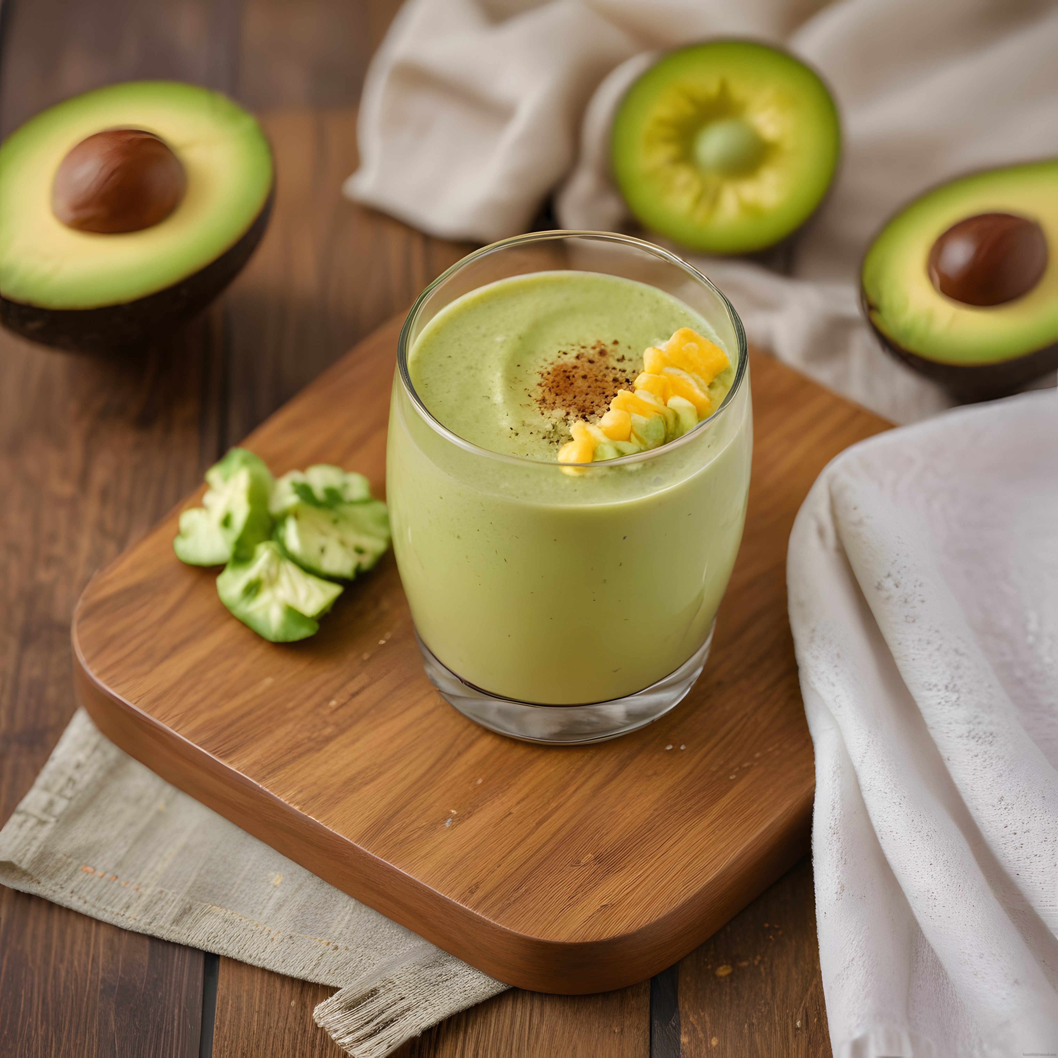 Ev Yapımı Avokado Mango Smoothie ile Sağlıklı ve Lezzetli Bir Başlangıç