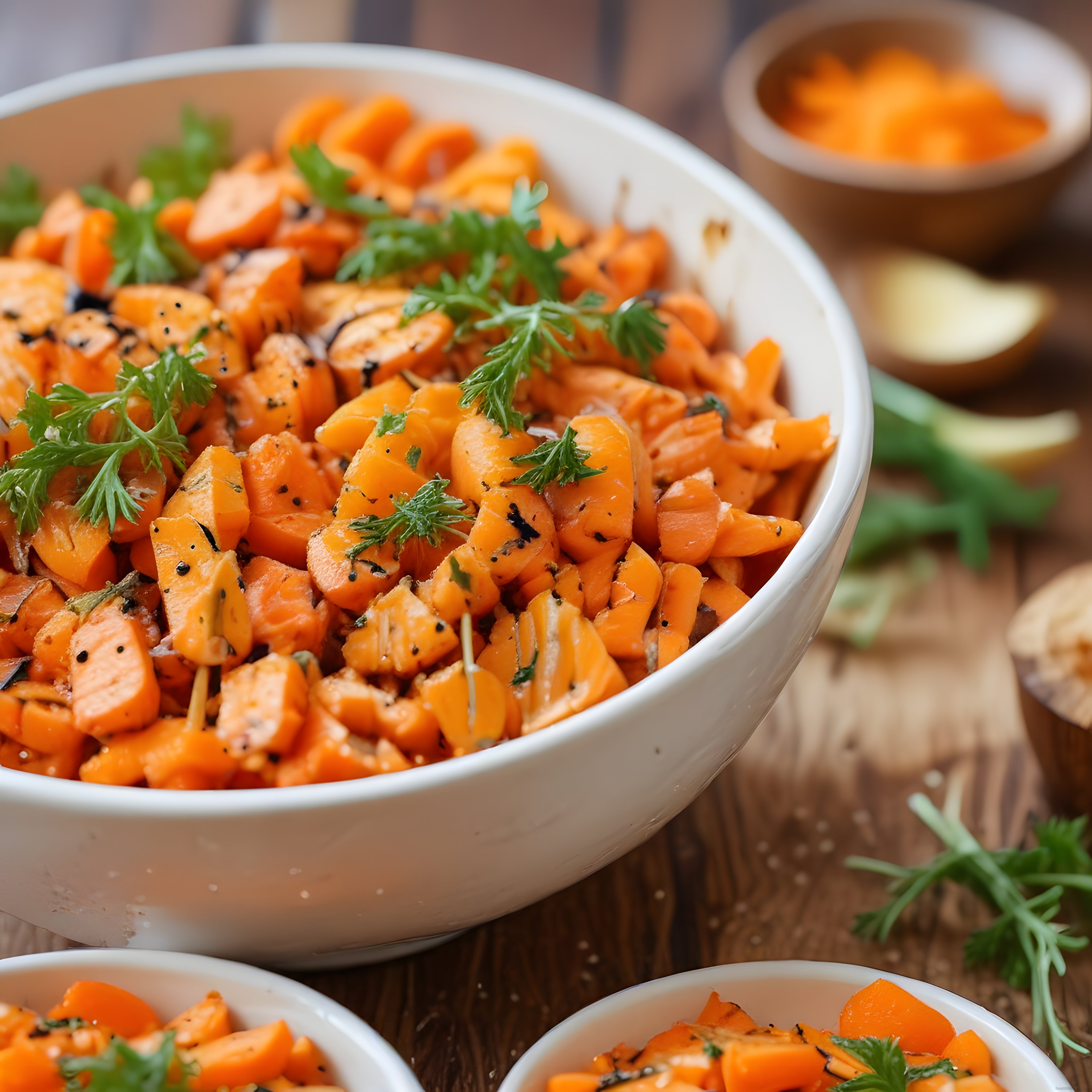 Ev Yapımı Baharatlı Havuç Salatası: Sağlıklı ve Pratik Yan Yemek Tarifi