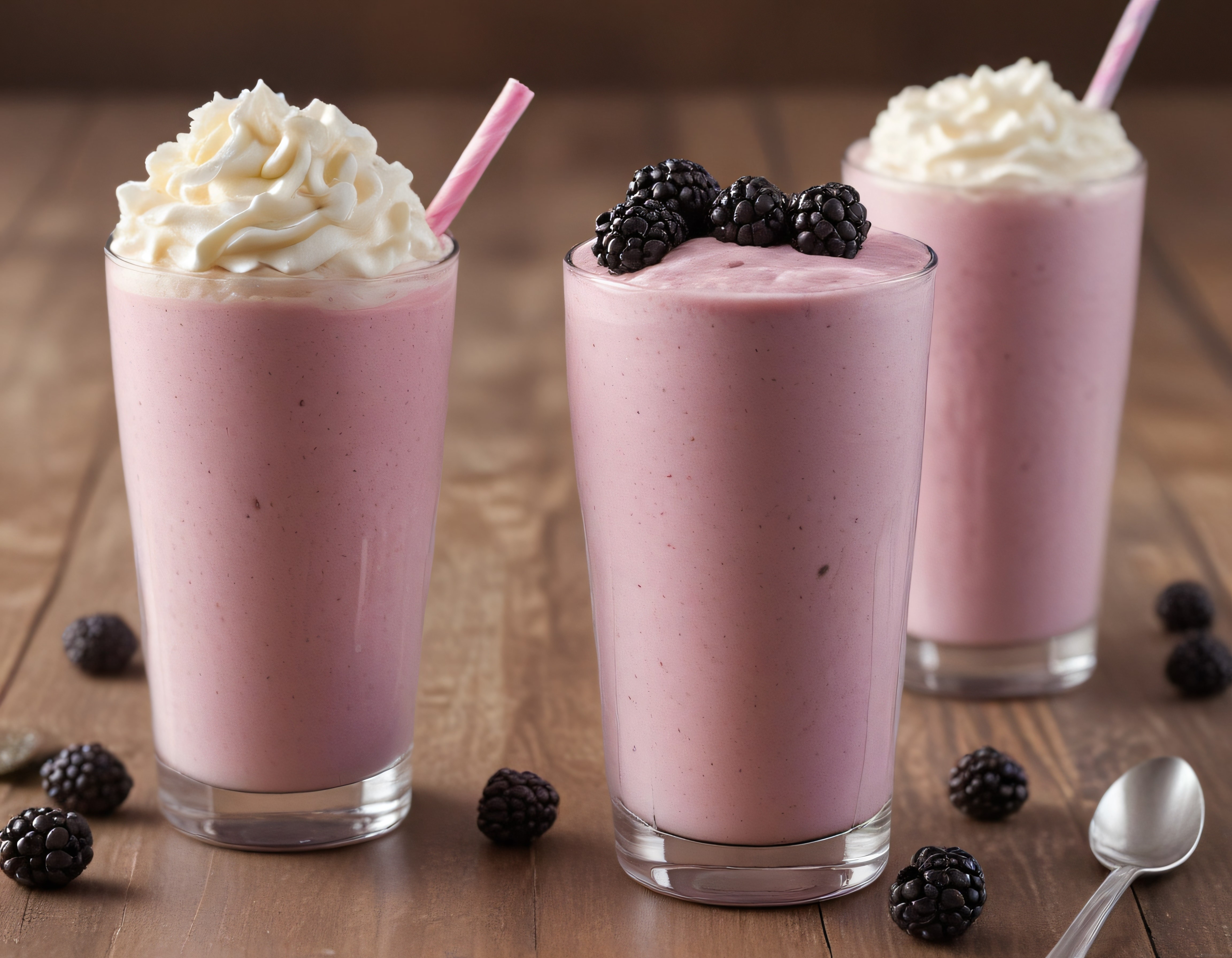 Ev Yapımı Böğürtlenli Smoothie: Kremalı ve Serinletici Tatlı İçecek