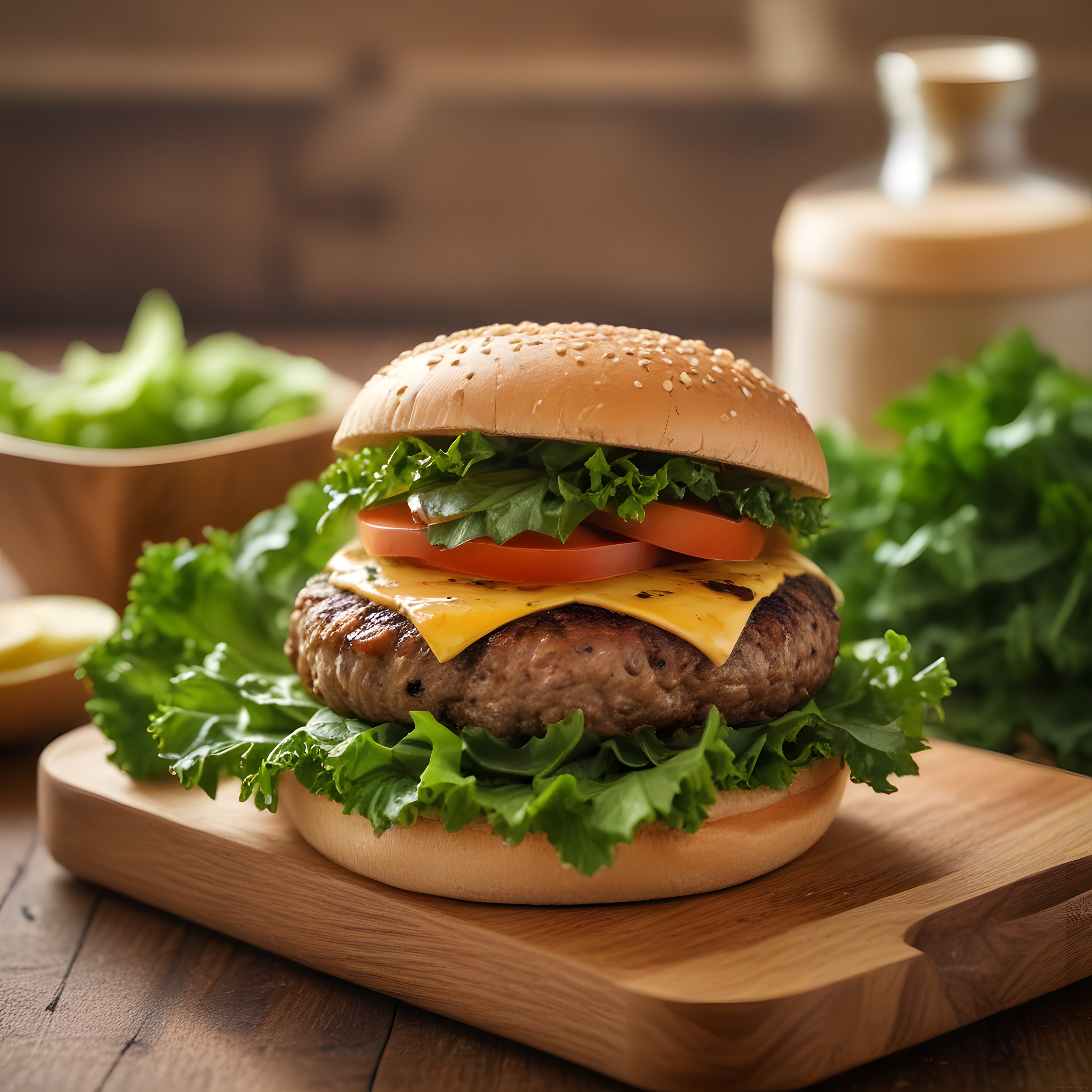 Ev Yapımı Cheeseburger Tarifi: Izgara Köfte ve Erimiş Peynirle Mükemmel Lezzet