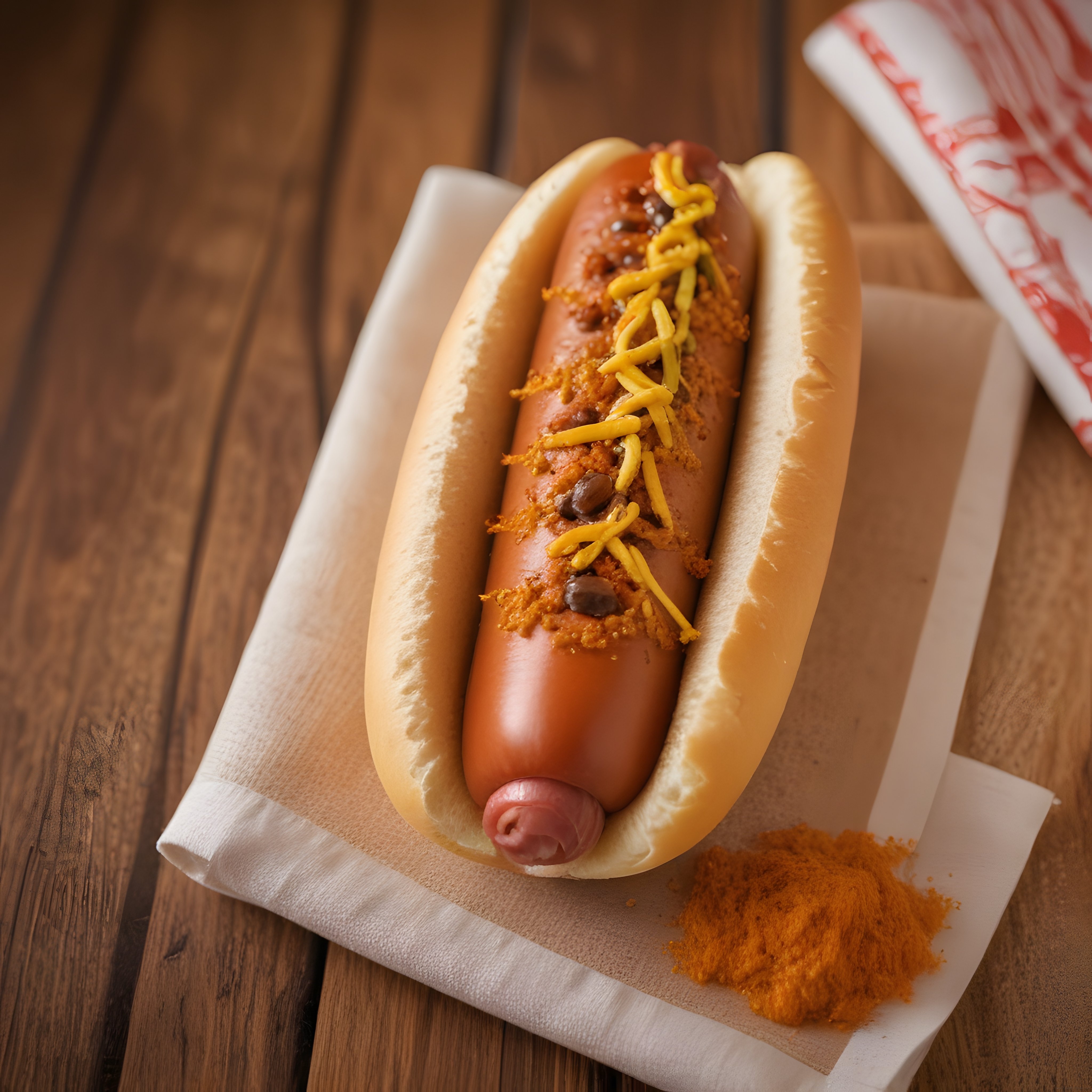 Ev Yapımı Chili Peynirli Hot Dog ve Özel Baharat Karışımı Görseli