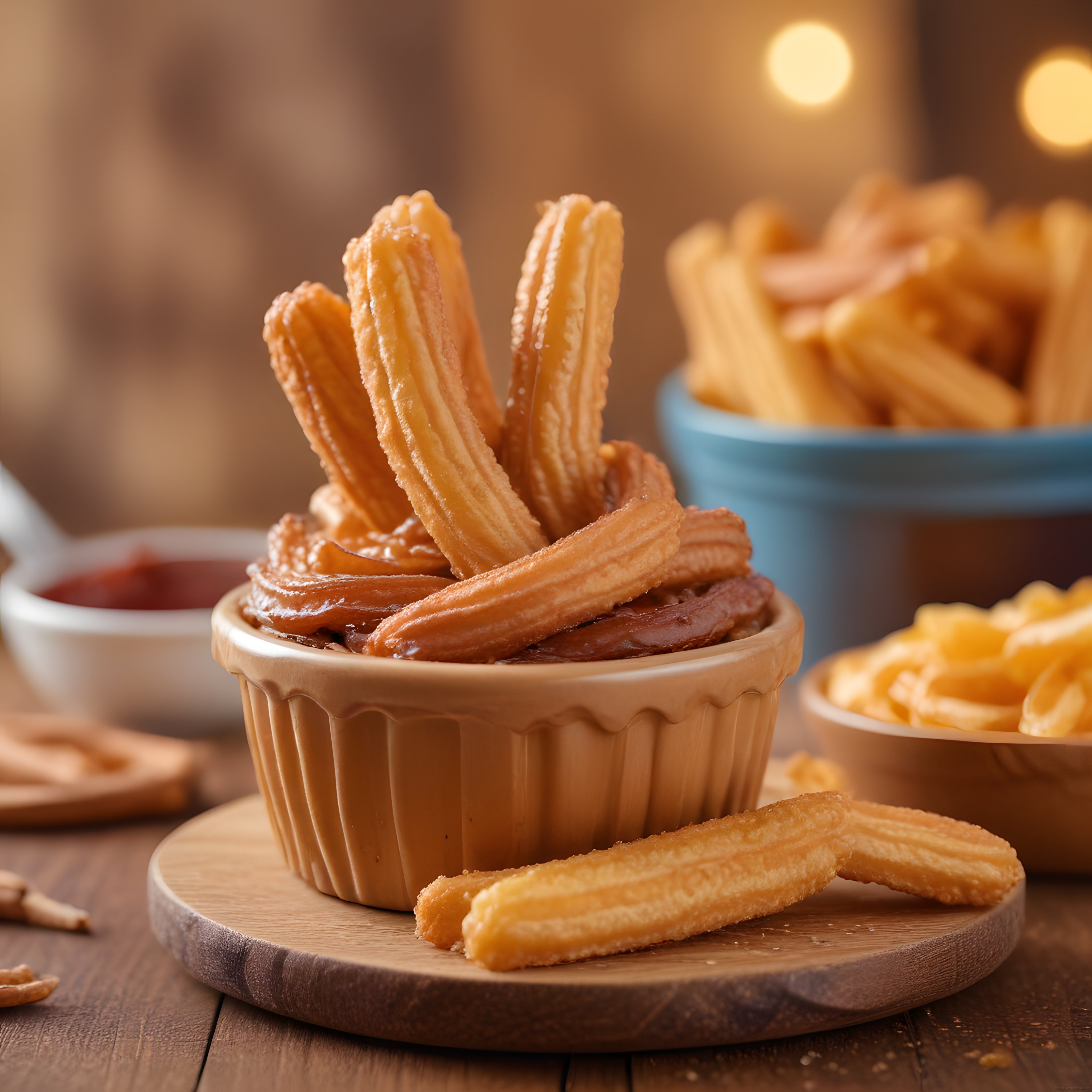 Ev Yapımı Churros ve Çikolata Sosu: Kıtır Kıtır Efsane Tatlı Tarifi