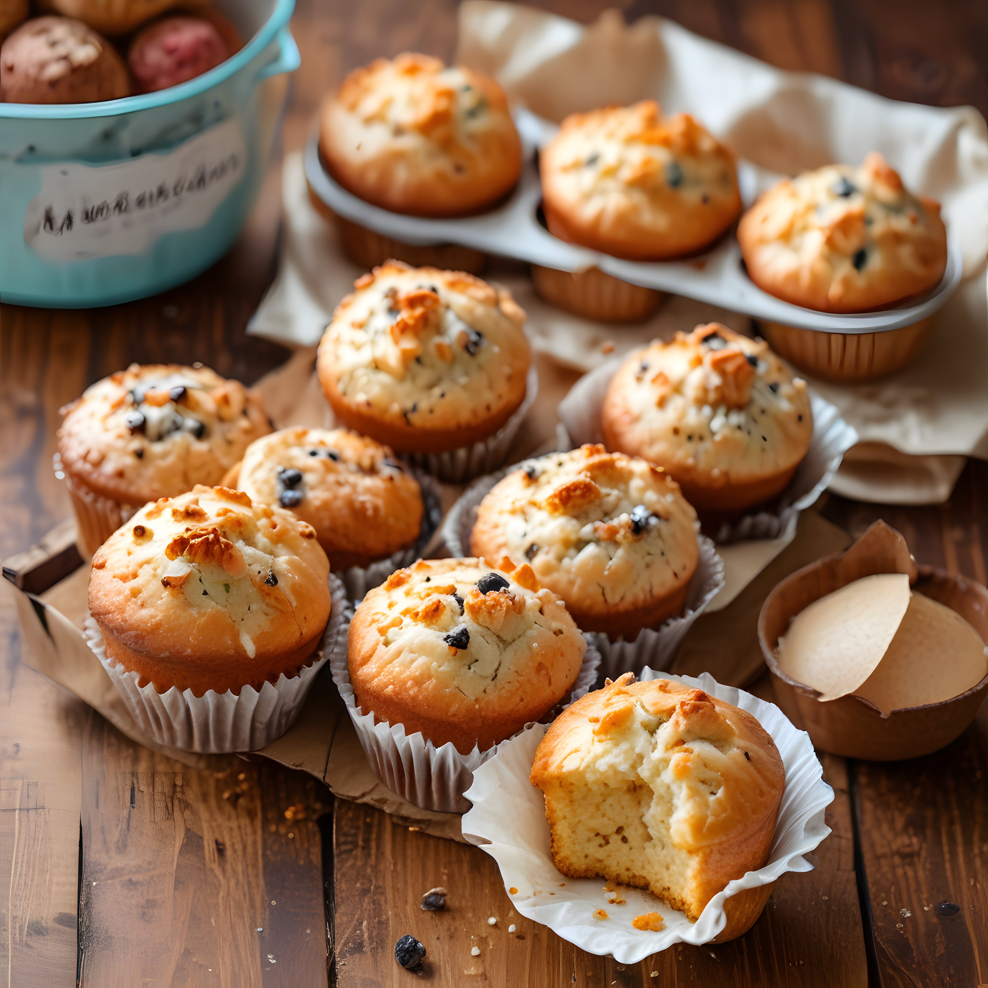Ev Yapımı Çikolatalı Muffin Tarifi ile Mis Gibi Kabaran Taze Kekler