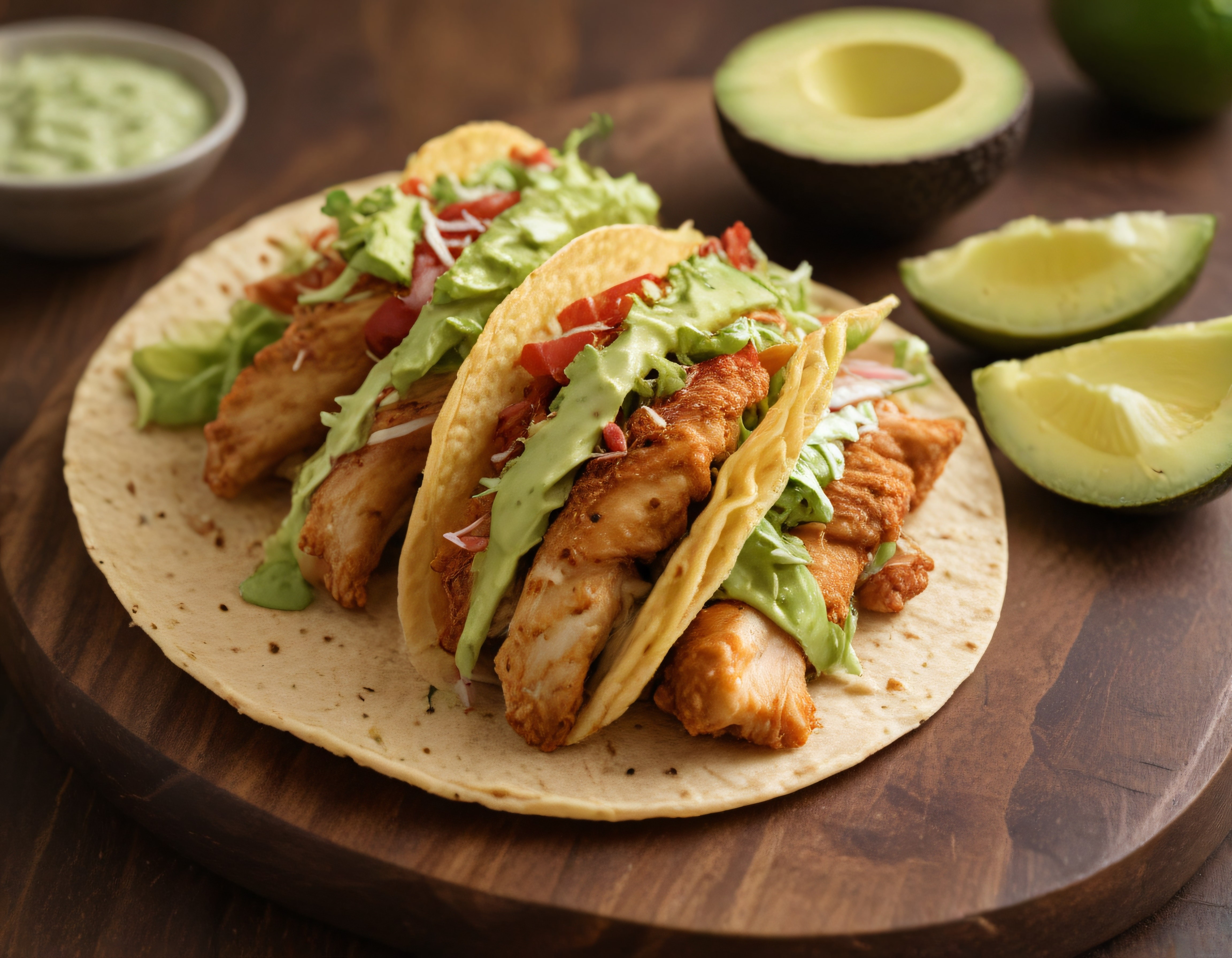 Ev Yapımı Çıtır Balık Taco: Avokado Soslu Taze Sebzeli Meksika Lezzeti