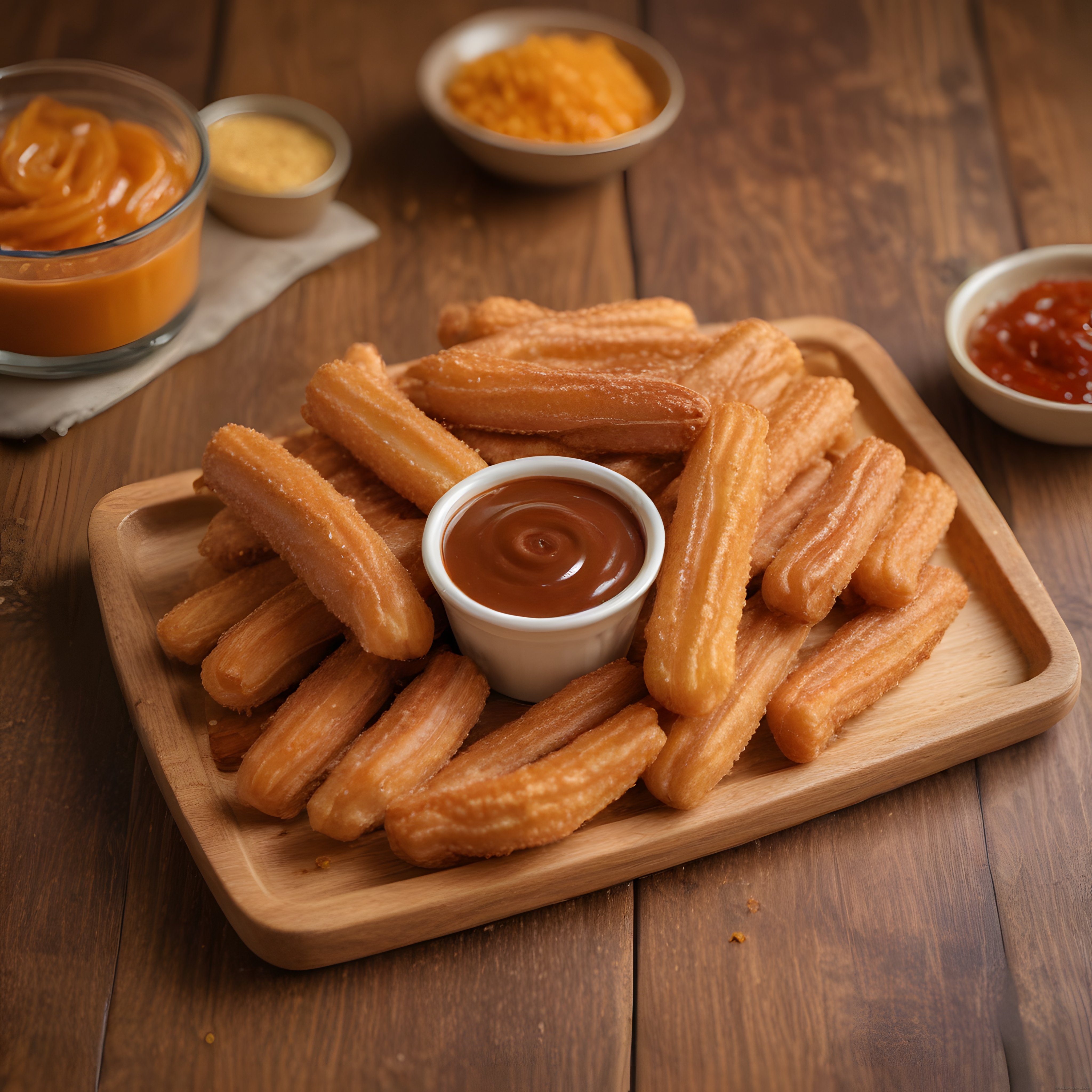 Ev Yapımı Çıtır Churros ve Çikolata Sos: Tatlı Tutkunlarına Lezzet Şöleni