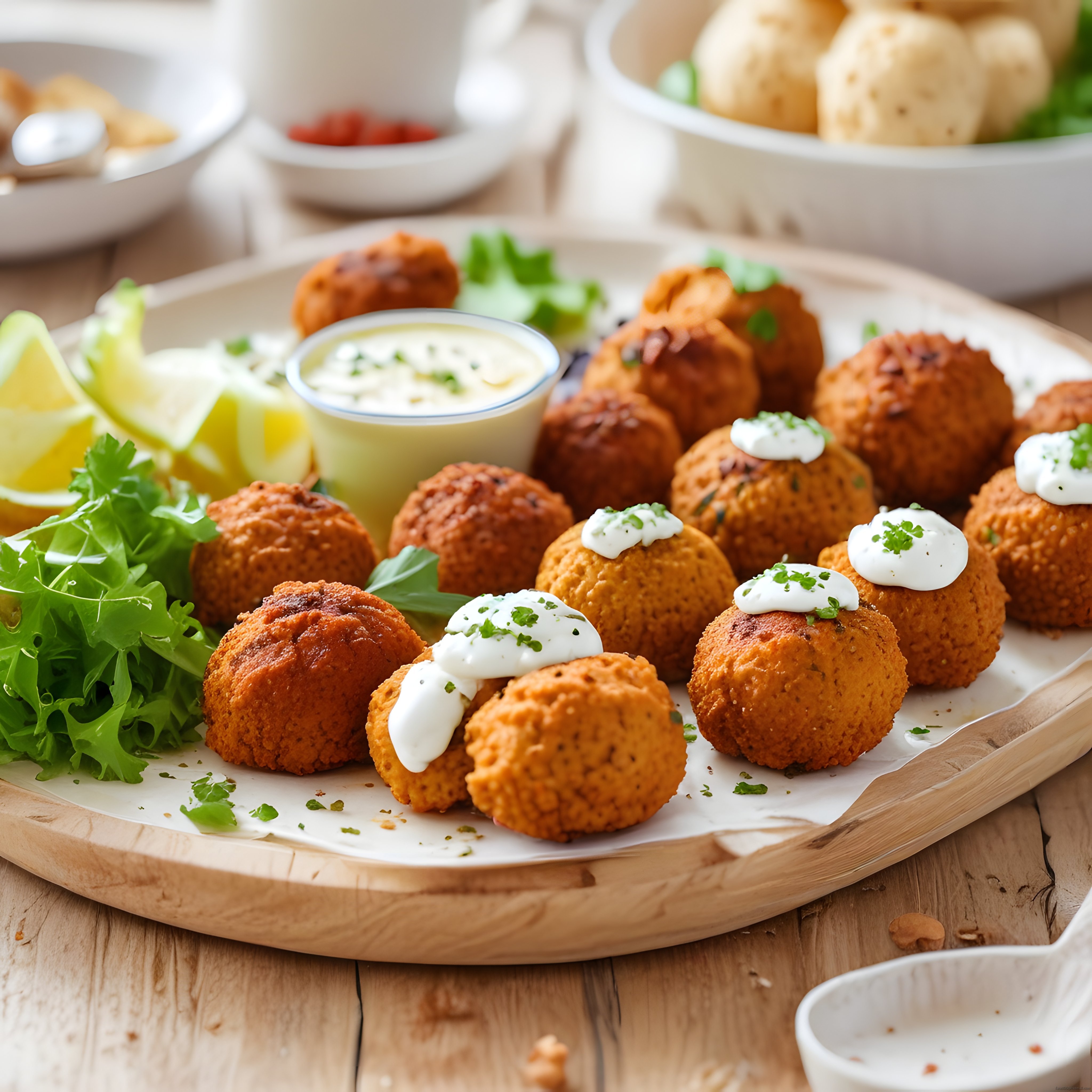 Ev Yapımı Çıtır Kroket ve Peynirli Toplar: Yoğurt Soslu Pratik Atıştırmalık