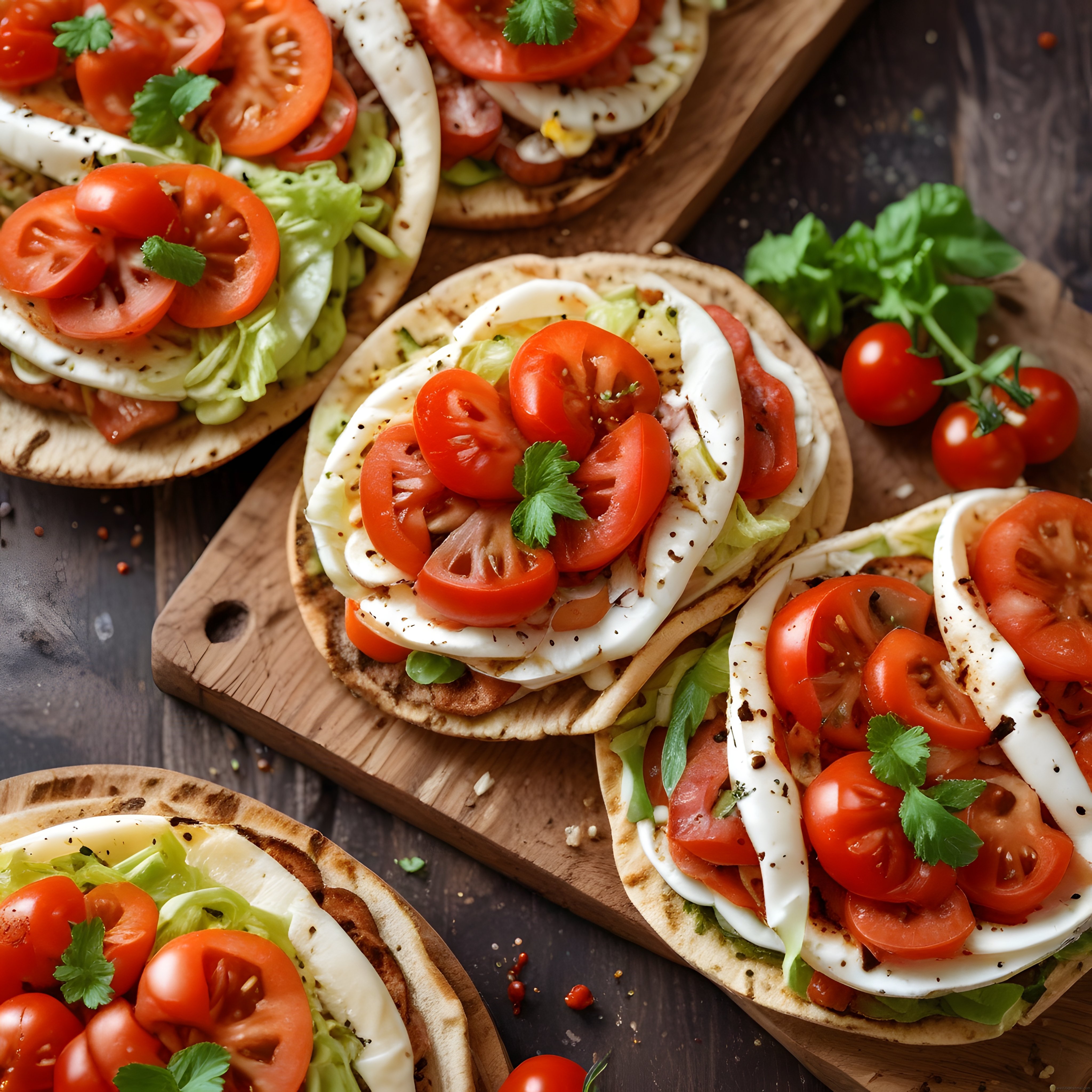 Ev Yapımı Domates ve Yumurtalı Kahvaltılık Ekmek Üstü Lezzetli Tarif