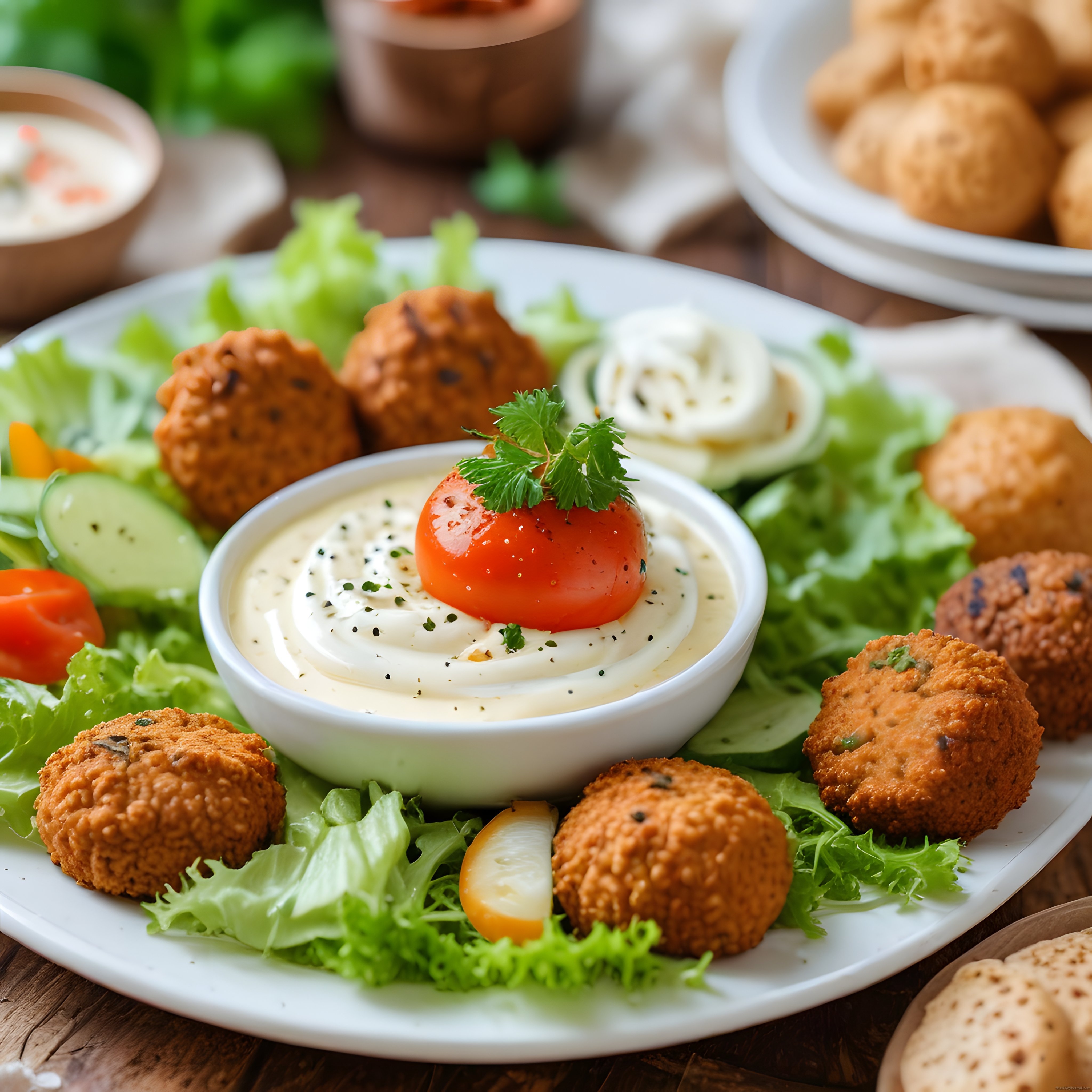 Ev Yapımı Falafel Tabağı: Orta Doğu Mutfağından Efsane Lezzet