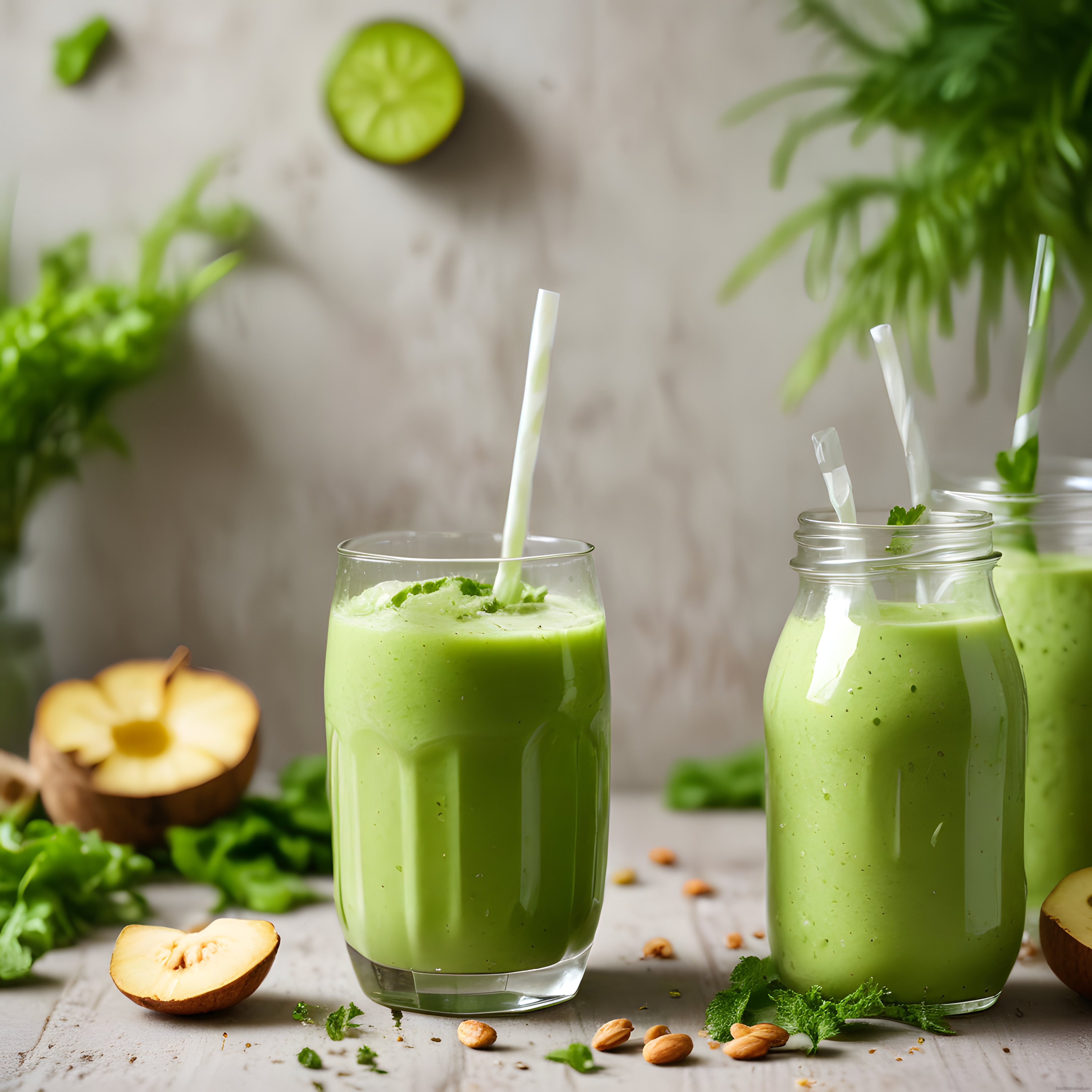 Ev Yapımı Ferahlatıcı Yeşil Smoothie Tarifi: Sağlıklı ve Lezzetli İçecek