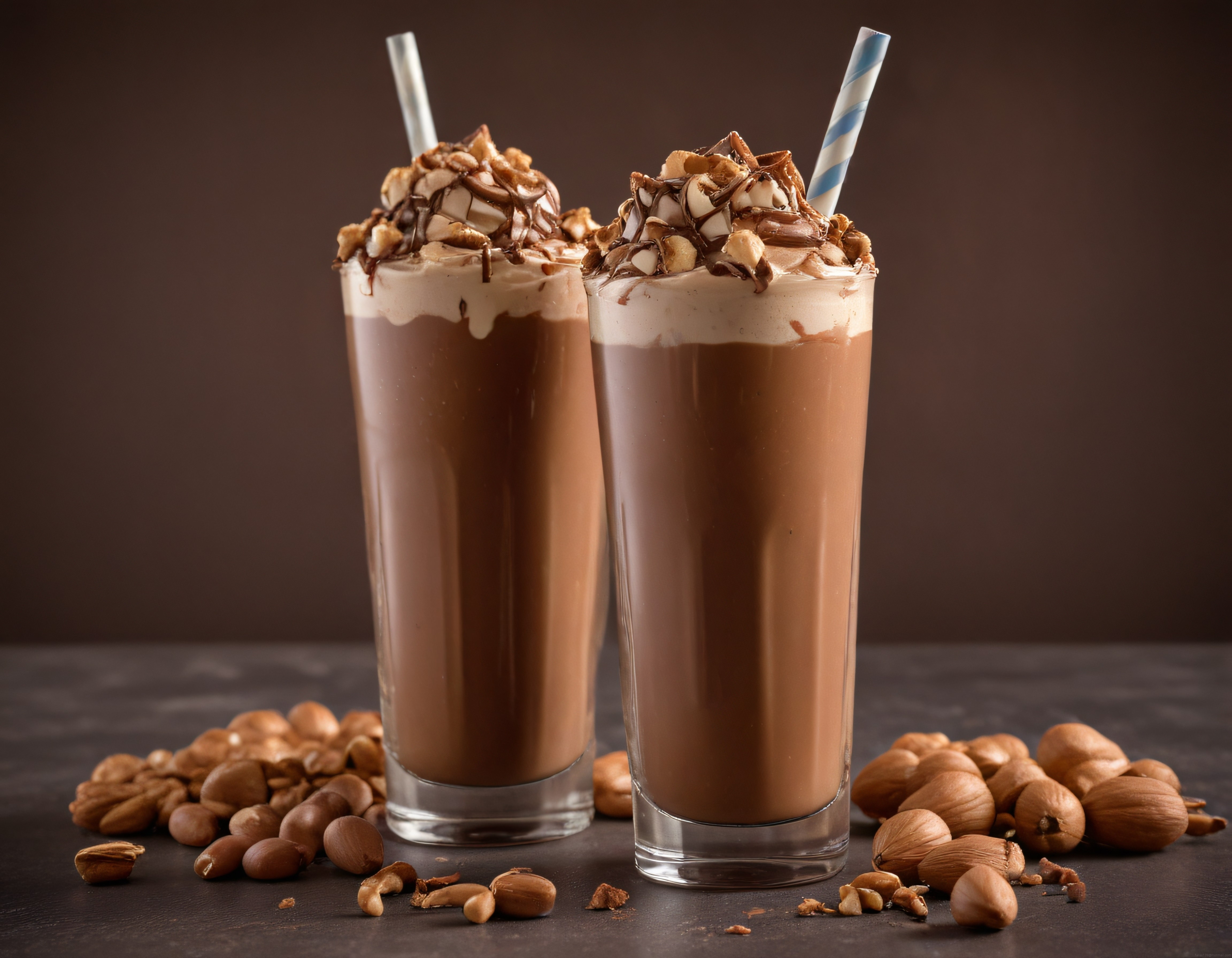 Ev Yapımı Fındıklı Çikolatalı Milkshake: Kremalı ve Bol Soslu Tarif