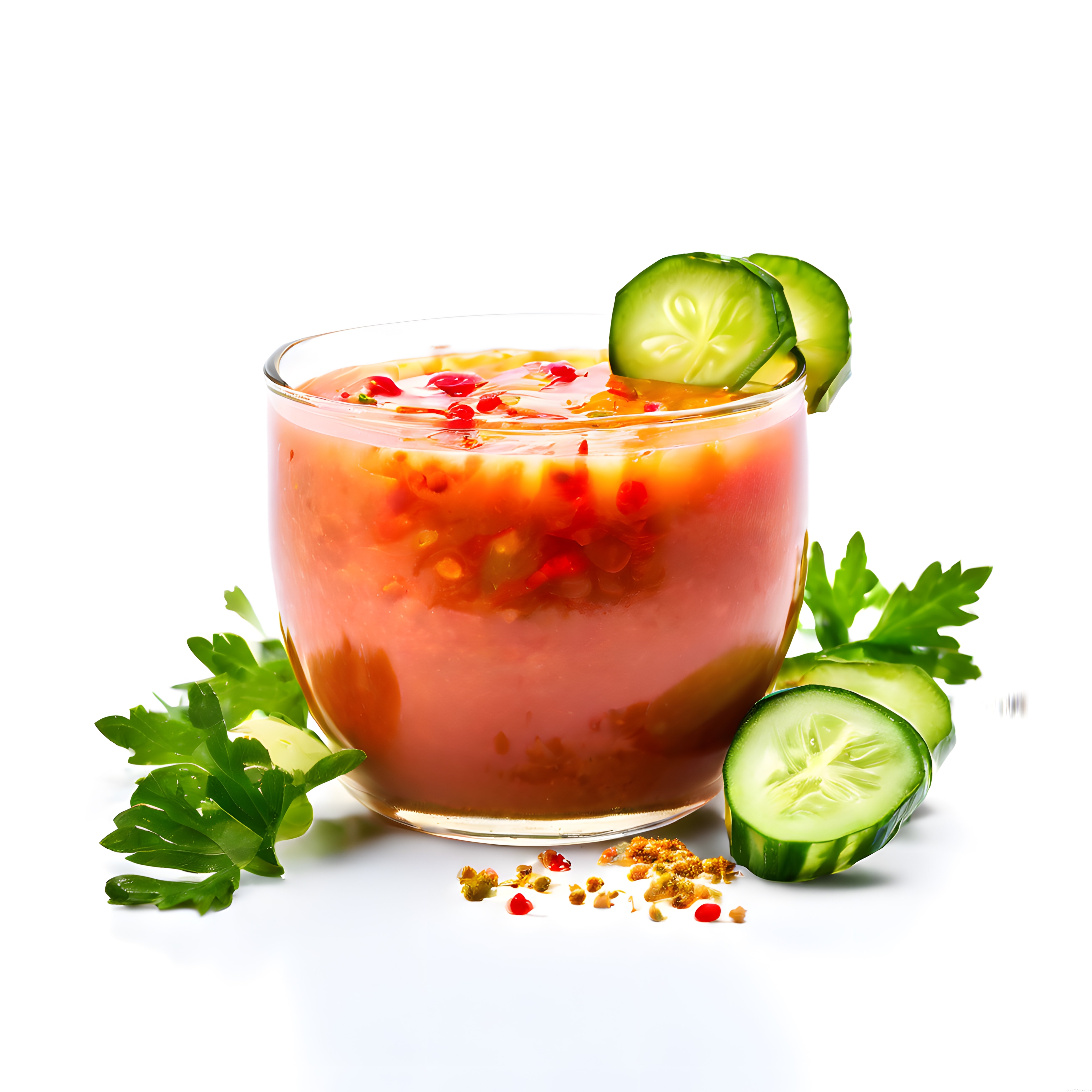 Ev Yapımı Gazpacho: Salatalık ve Domatesli Ferahlatıcı Soğuk Çorba Tarifi