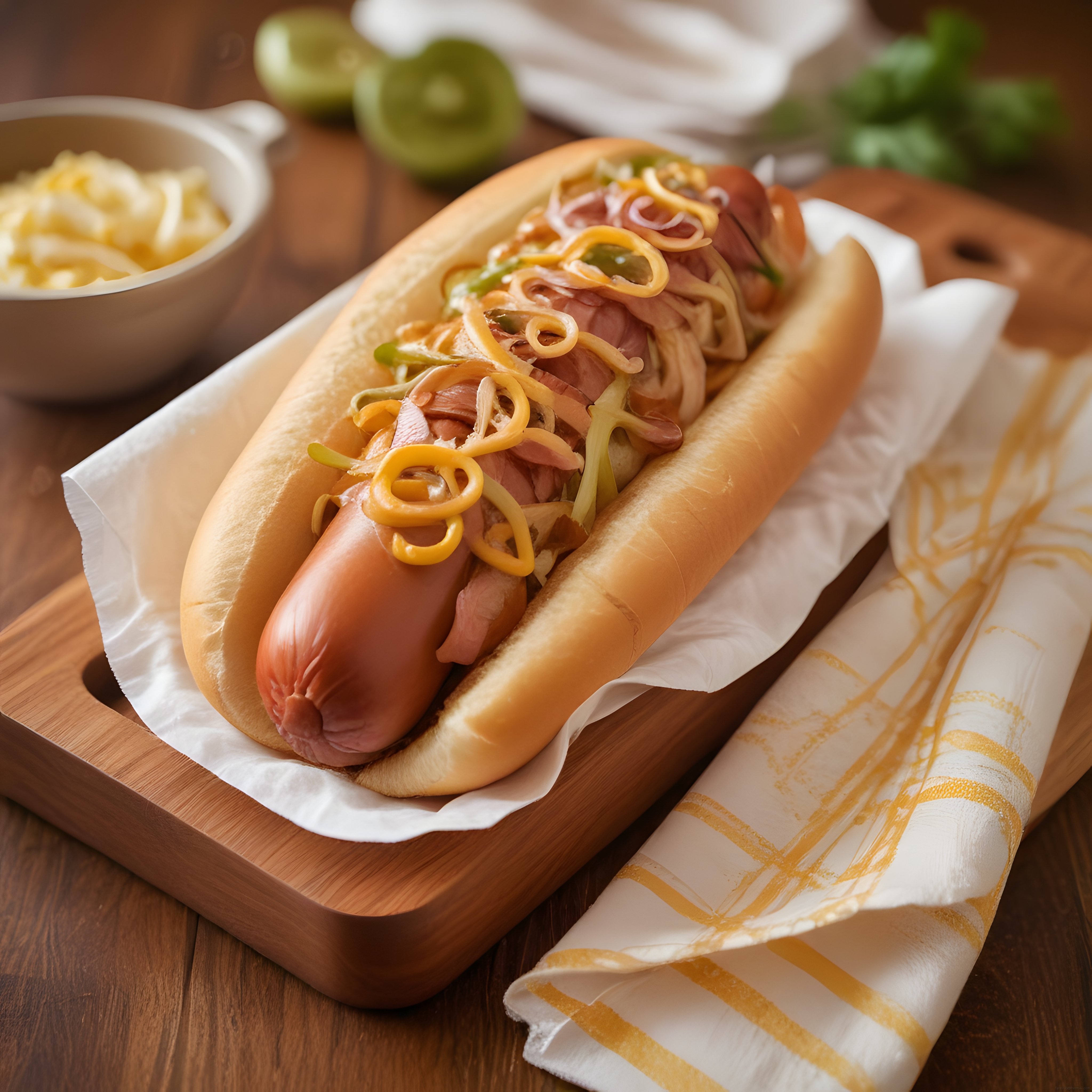 Ev Yapımı Gurme Hot Dog: Pastırma, Jalapeno ve Hardal Sosuyla