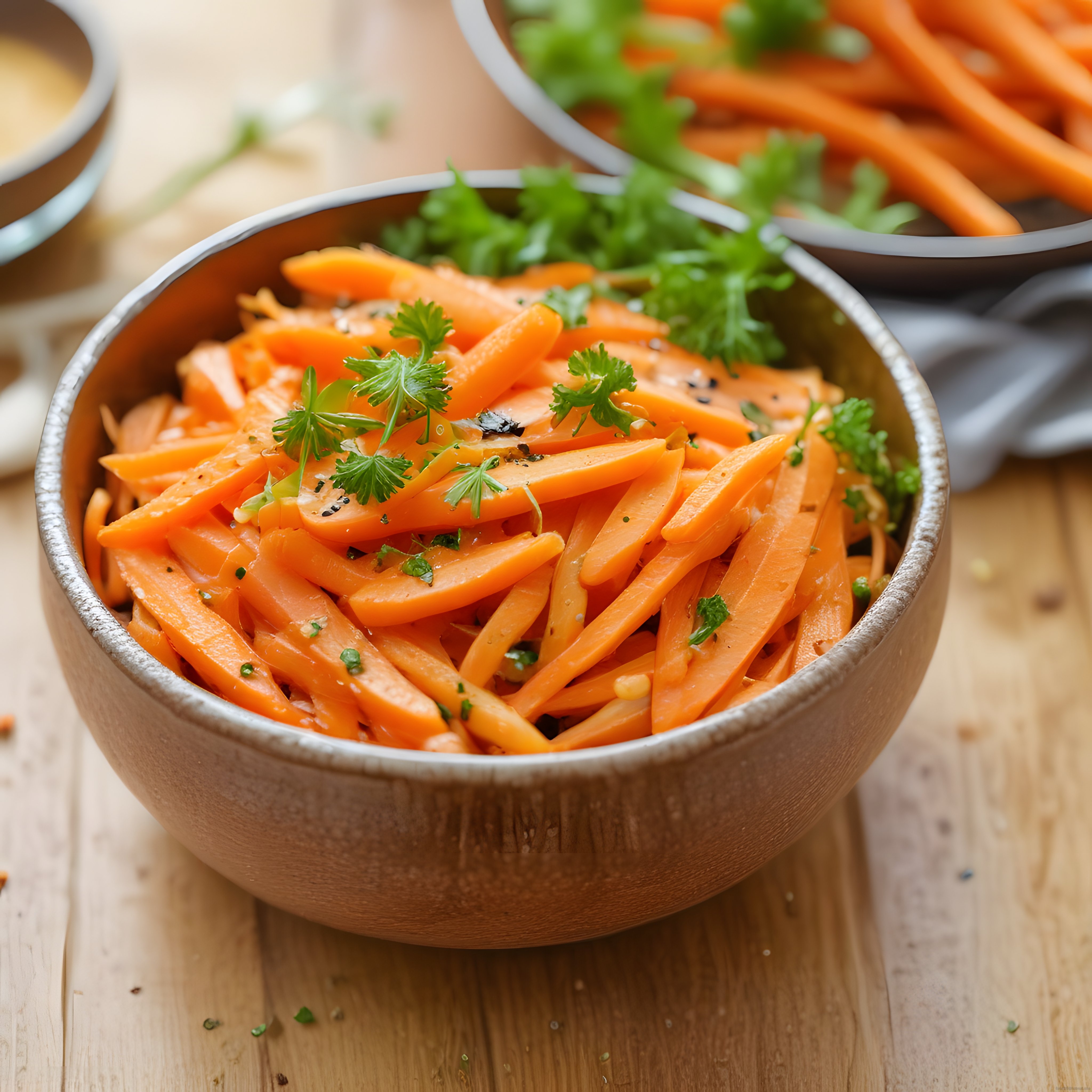 Ev yapımı havuç salatası tarifi sağlıklı meze önerisi ve sunum detayları