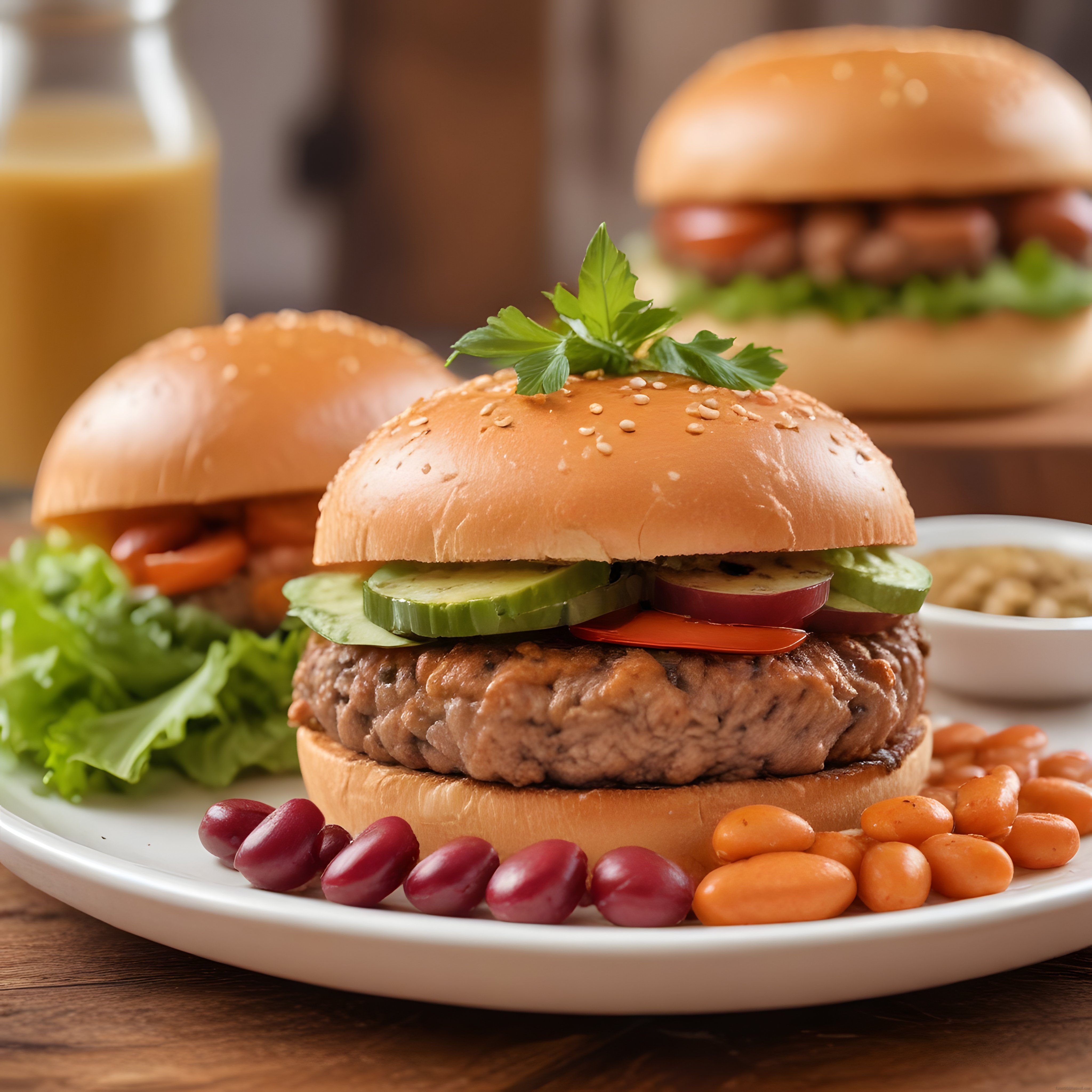 Ev Yapımı Izgara Burger Tarifi: Susamlı Ekmeğinde Nefis Dana Köfte